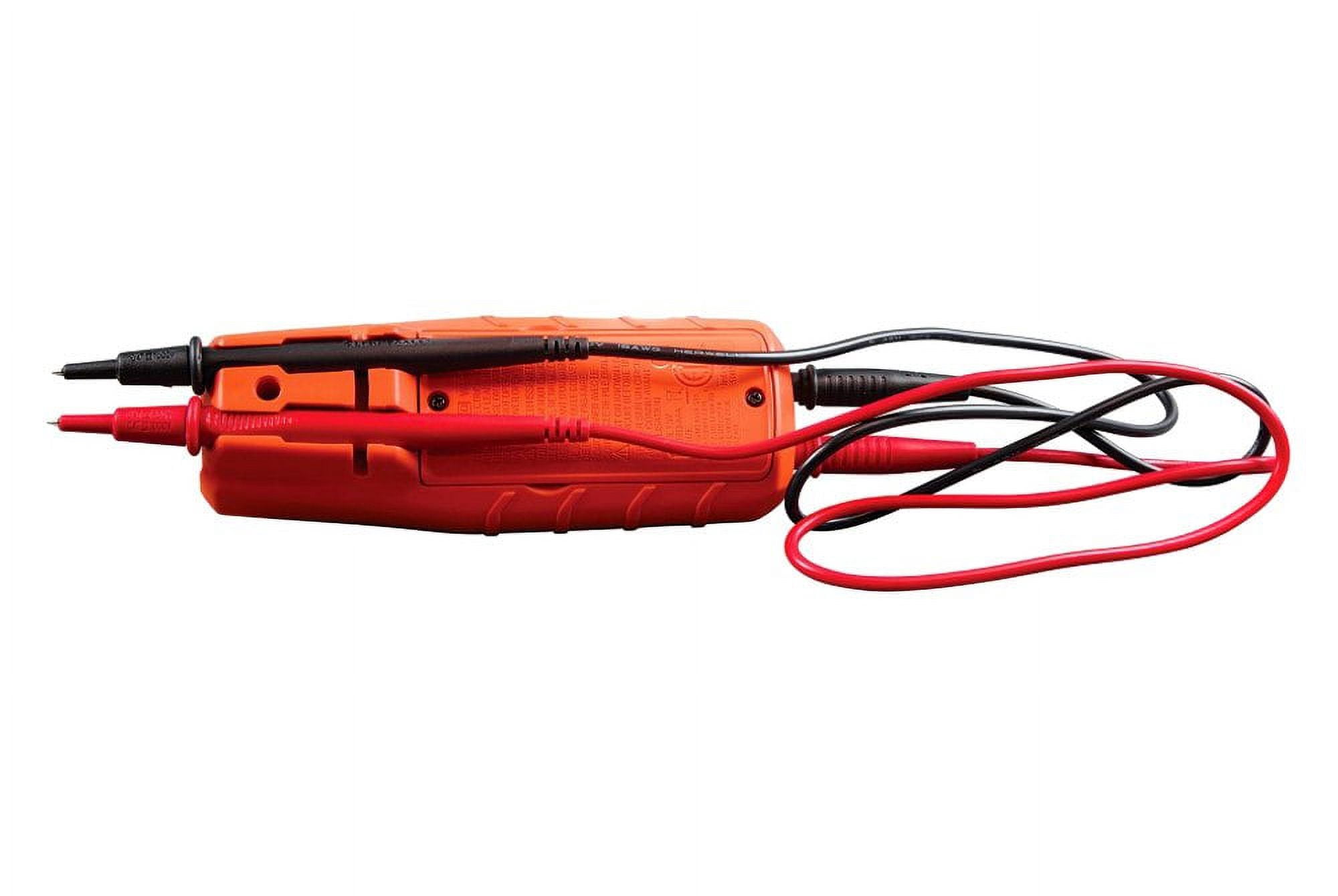 Klein Tools ET250 AC/DC Voltage and Continuity Tester (Orange, 1 Pack) gwmn0