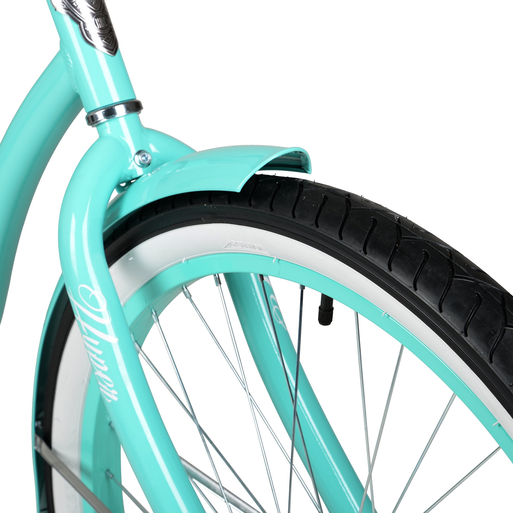 Hyper Bicycles Women's Beach Cruiser Bike (Seafoam, 26 in) copoz