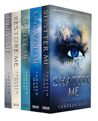 Shatter Me by Tahereh Mafi (Young Adult Fantasy Paperback Novel) cxt12