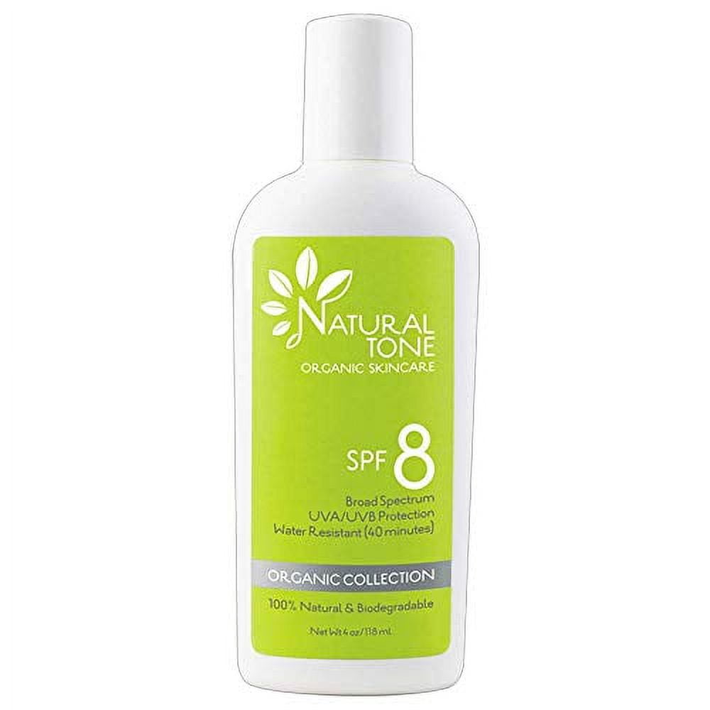 Natural Tone Organic Skincare Broad Spectrum Mineral Sunscreen SPF 8 (6 oz) 8q0p4