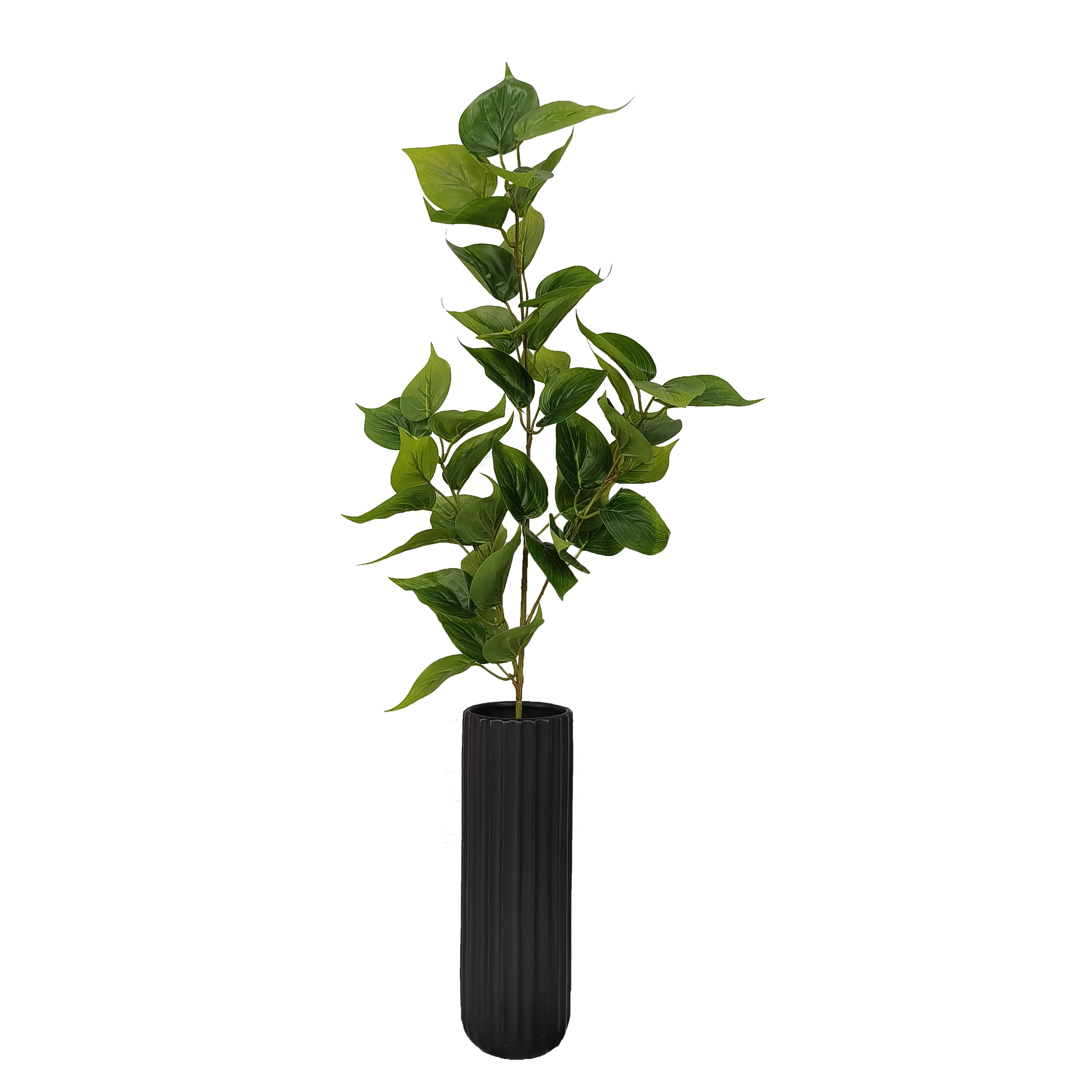 Mainstays Artificial Pothos Greenery Stem for Floral Arrangements and Home Decor (Green, 31 in) lhjzk