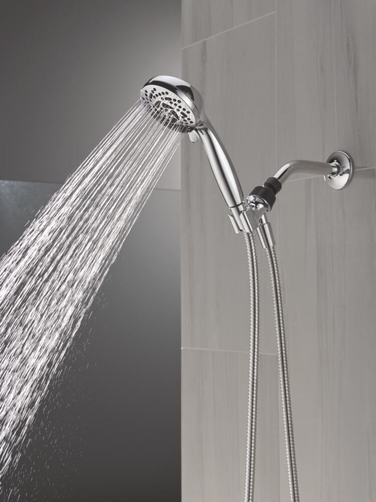 Delta Faucet 5-Setting Hand Shower with Adjustable Mount and 60 in. Hose (Chrome, 1.75 GPM) 0kgok