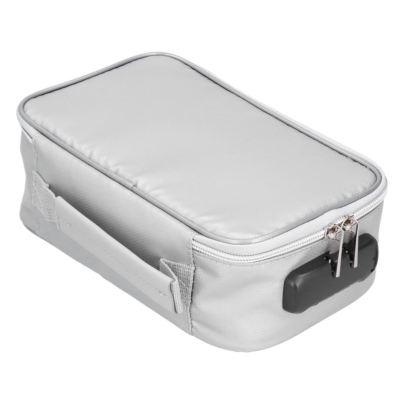 LYUMO Fireproof Document Storage Bag, Waterproof Zippered Security Pouch for Home Office and Travel (Silver, 9.4 x 5.5 x 2.8 in) l1l9i