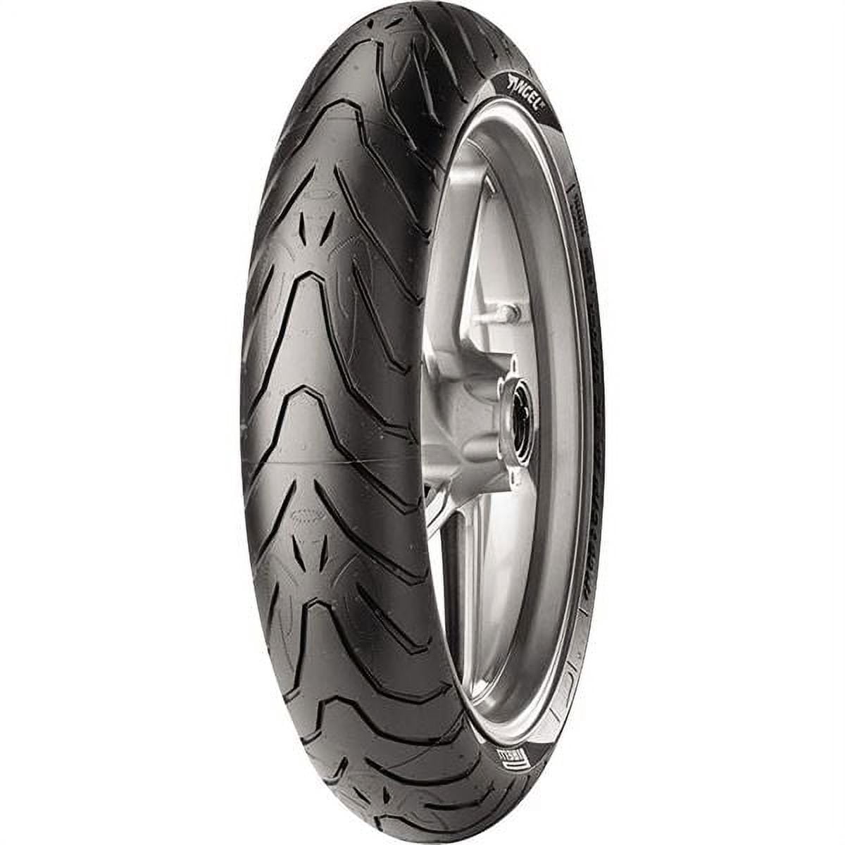 Pirelli Angel ST Sport Touring Motorcycle Tire (Black, 120/70ZR17) 57fdv