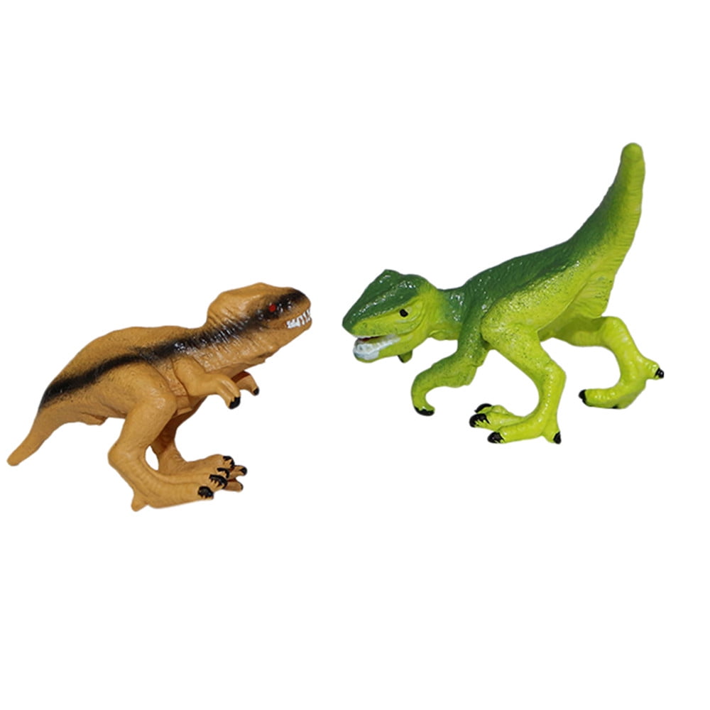 Elainilye Dinosaur Toy Figures Set, Educational Interactive Prehistoric Animal Models (8 Pack) 7fwal