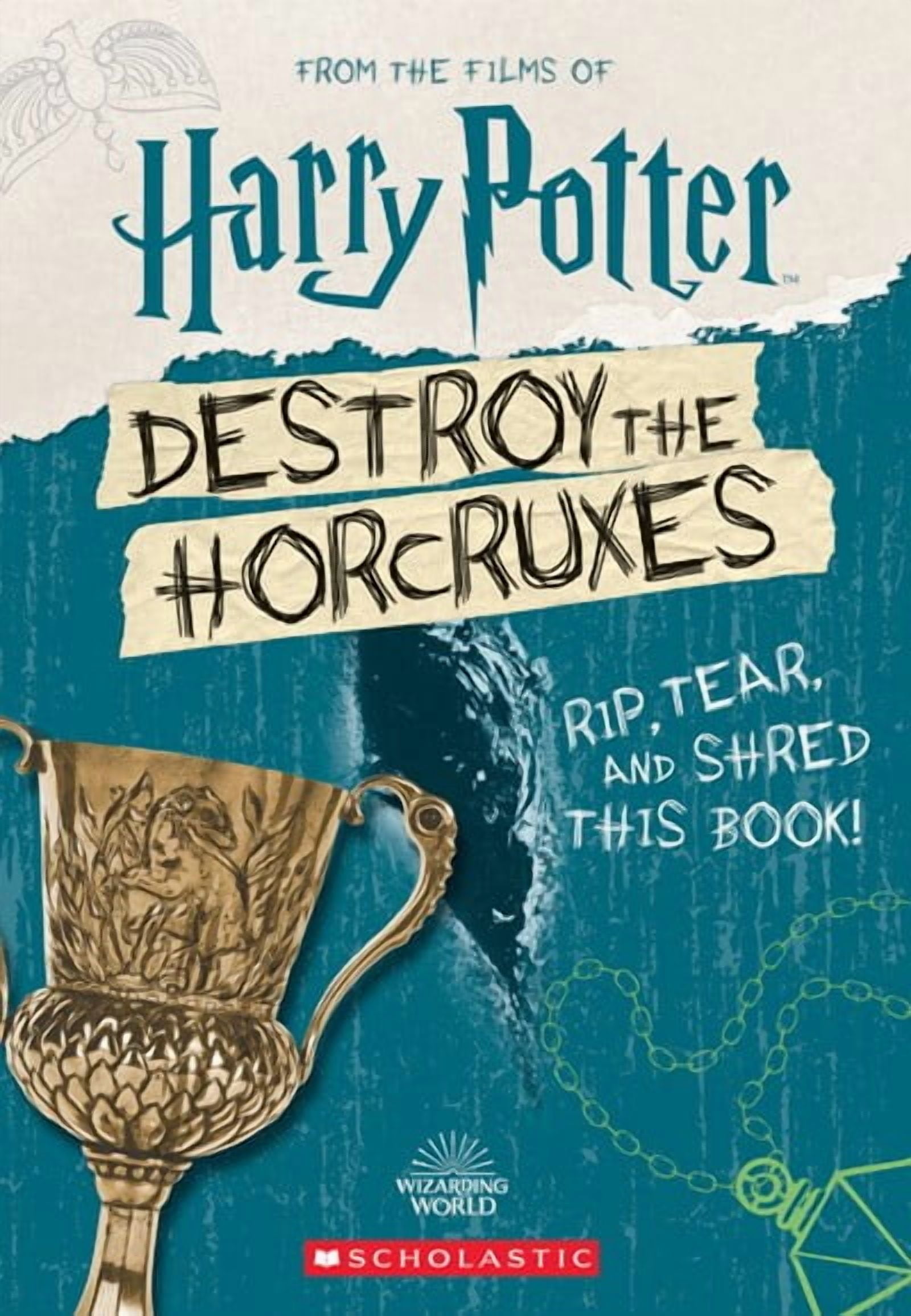 Terrance Crawford Destroy the Horcruxes Official Harry Potter Activity Book (Hardcover, 1 Unit) sq48a