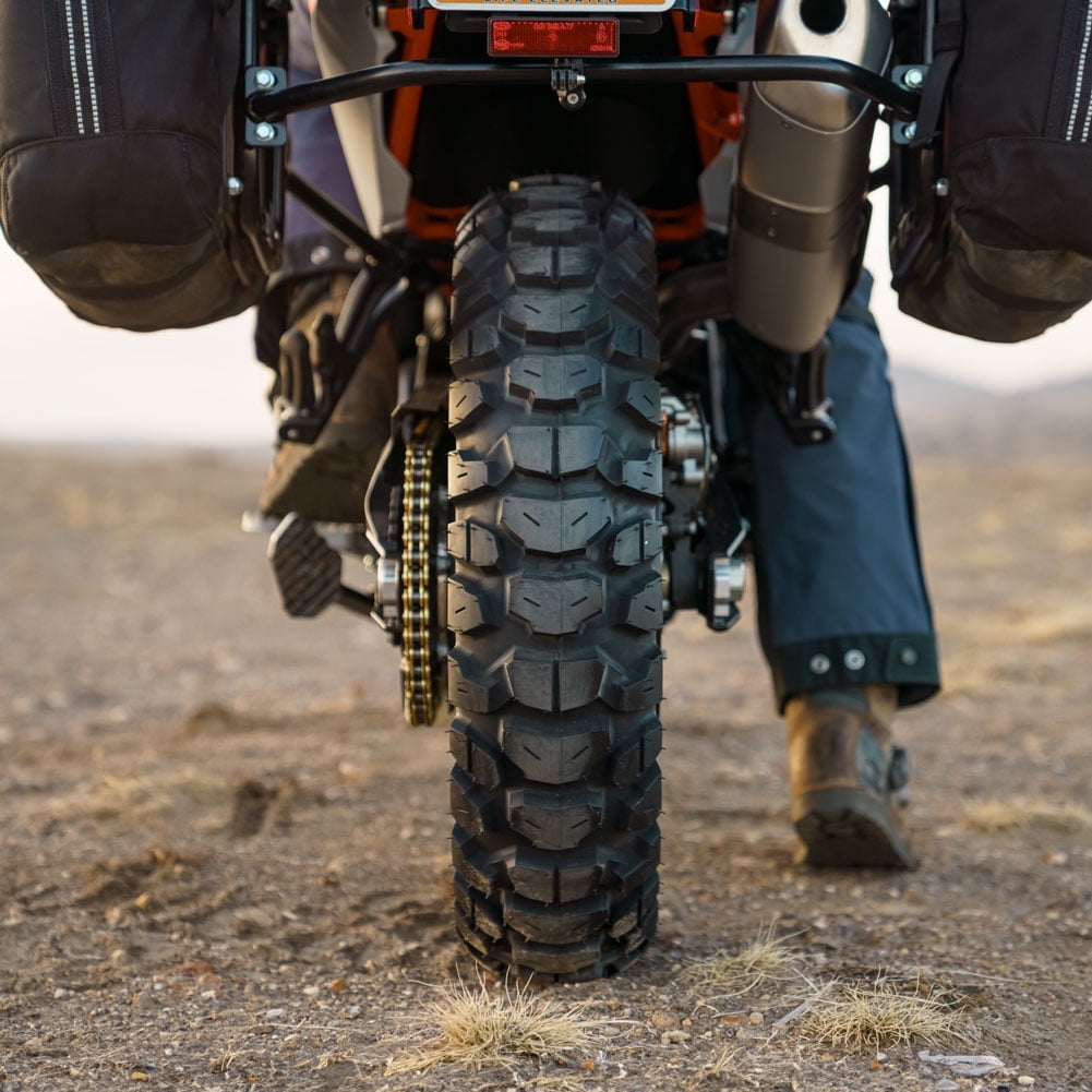 Tusk 2Track Adventure Rear Motorcycle Tire (150/70B-18, 70T) 0i3a2