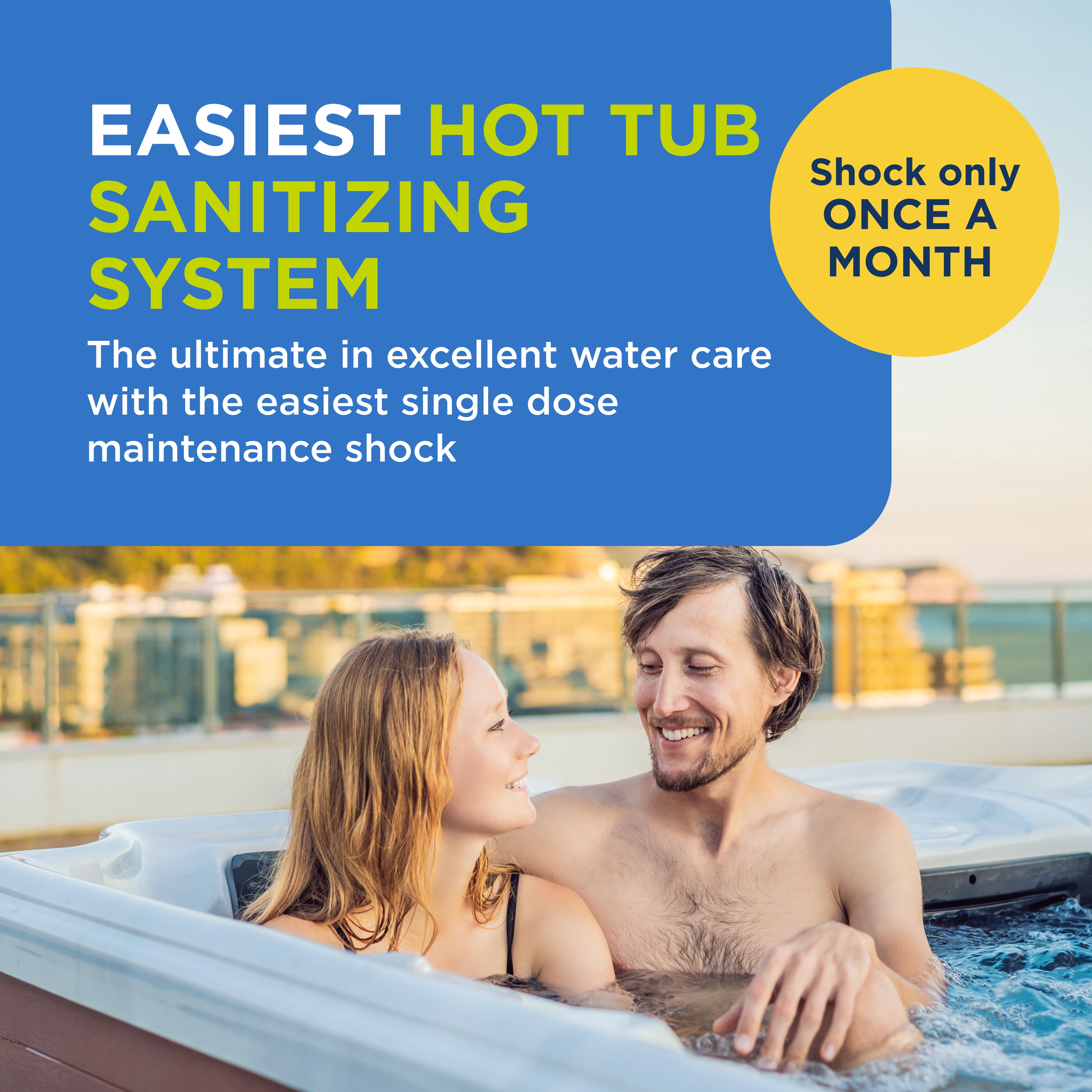 FROG @ease Floating System for Hot Tubs with Maintain Sanitizer (Up to 600 Gallons, 1 Pack) n7a3b - Image 2