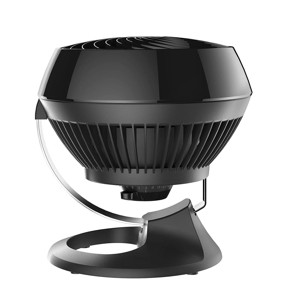 Vornado 460 Whole Room Air Circulator, Quiet Desktop Fan with 3 Speeds and Adjustable Tilt (Black) ewinj