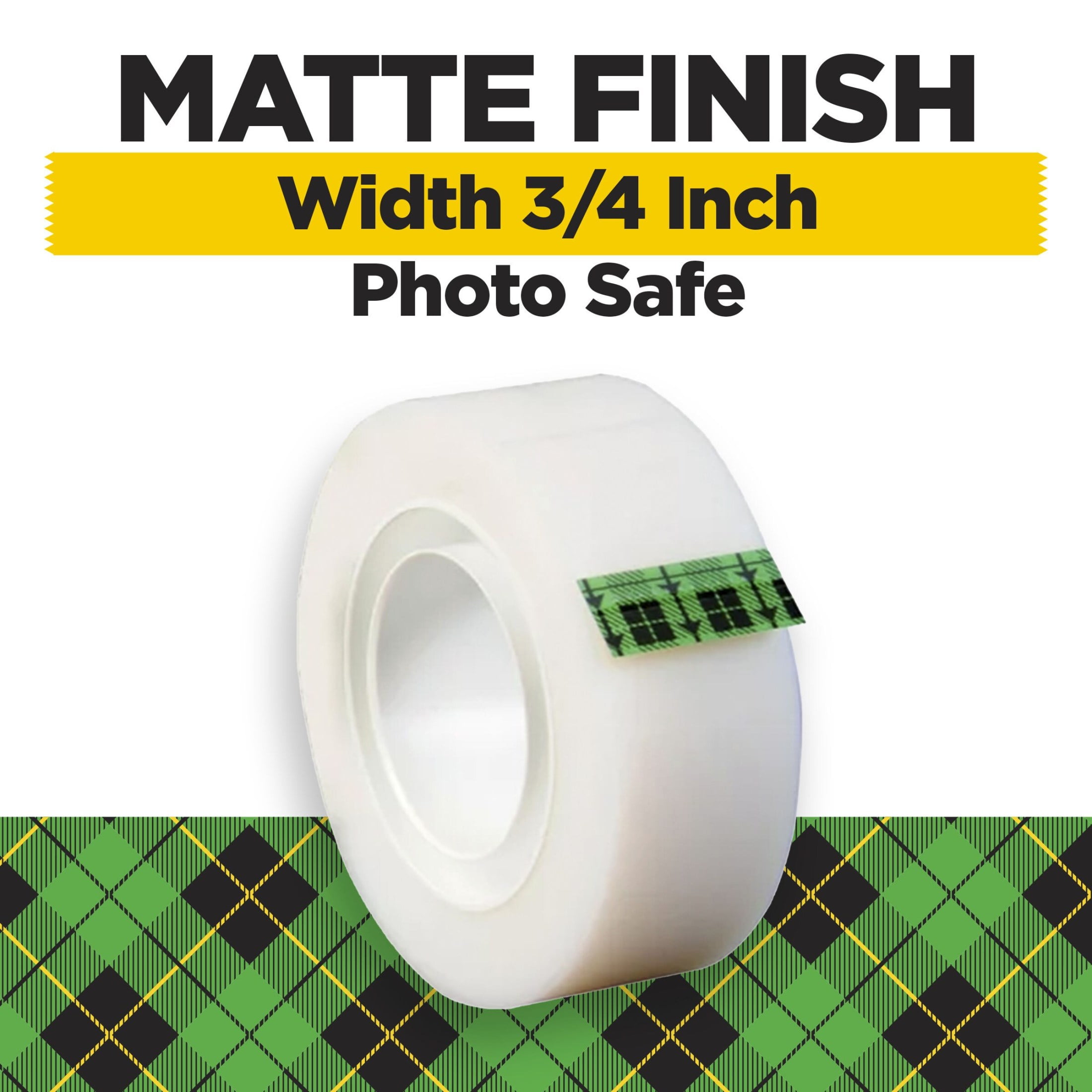 Scotch Magic Tape, Invisible Matte Finish Adhesive for Office and School, (Clear, 0.75 in. x 1000 in., 6 Rolls) sly3r
