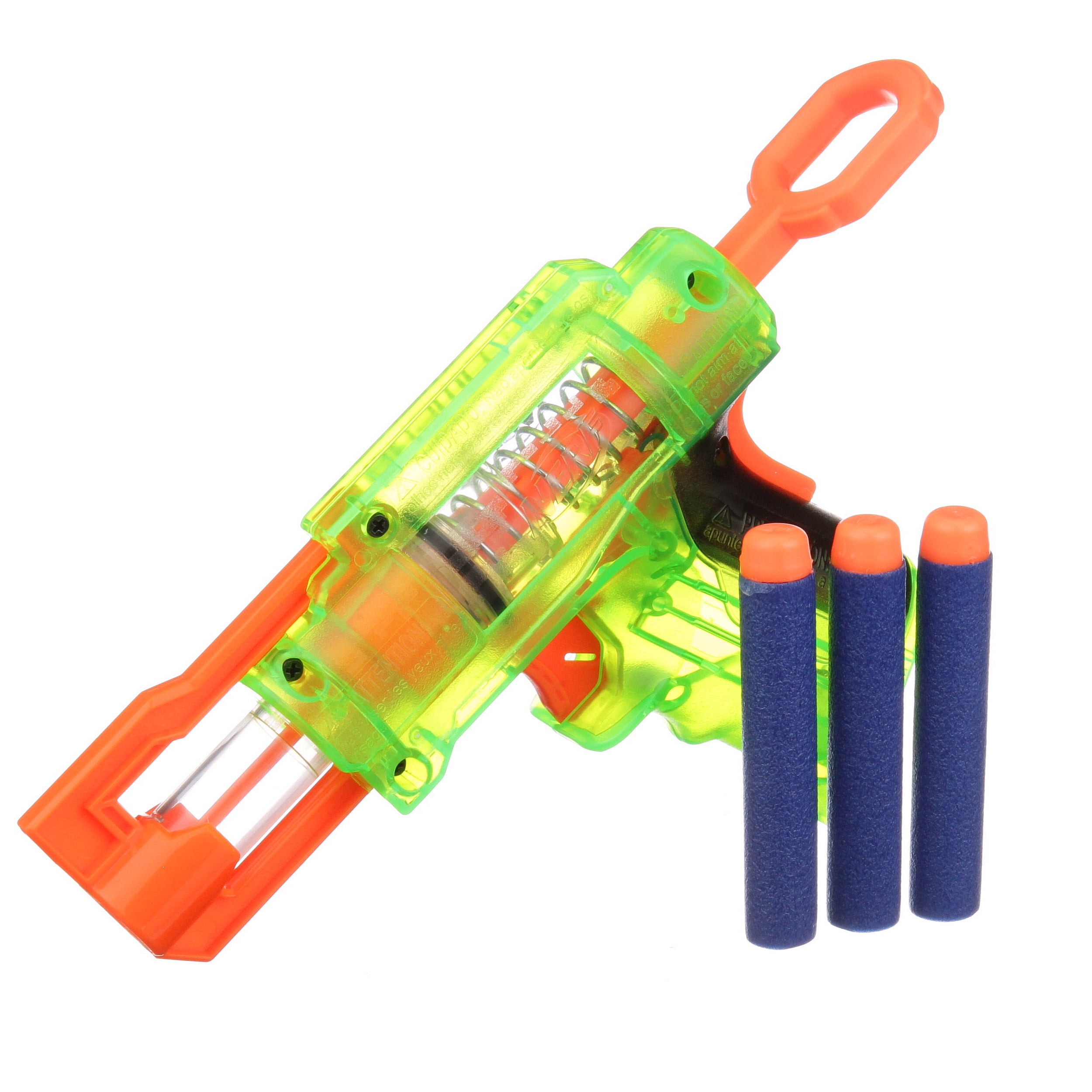 Nerf N-Strike GlowShot Blaster with Light-Up Feature (3 Darts Included) je9xk