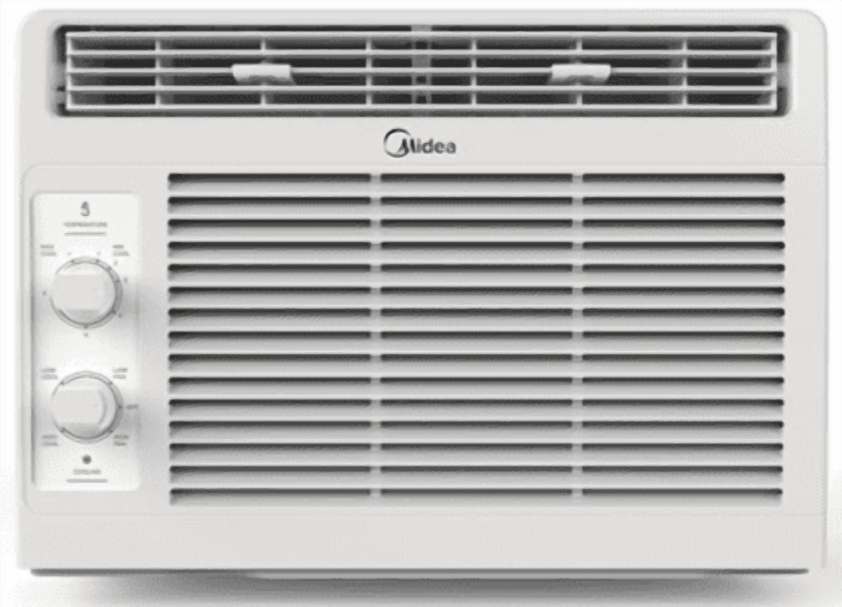 Midea 5,000 BTU Mechanical Window Air Conditioner (White, 150 Sq ft) lxcc0