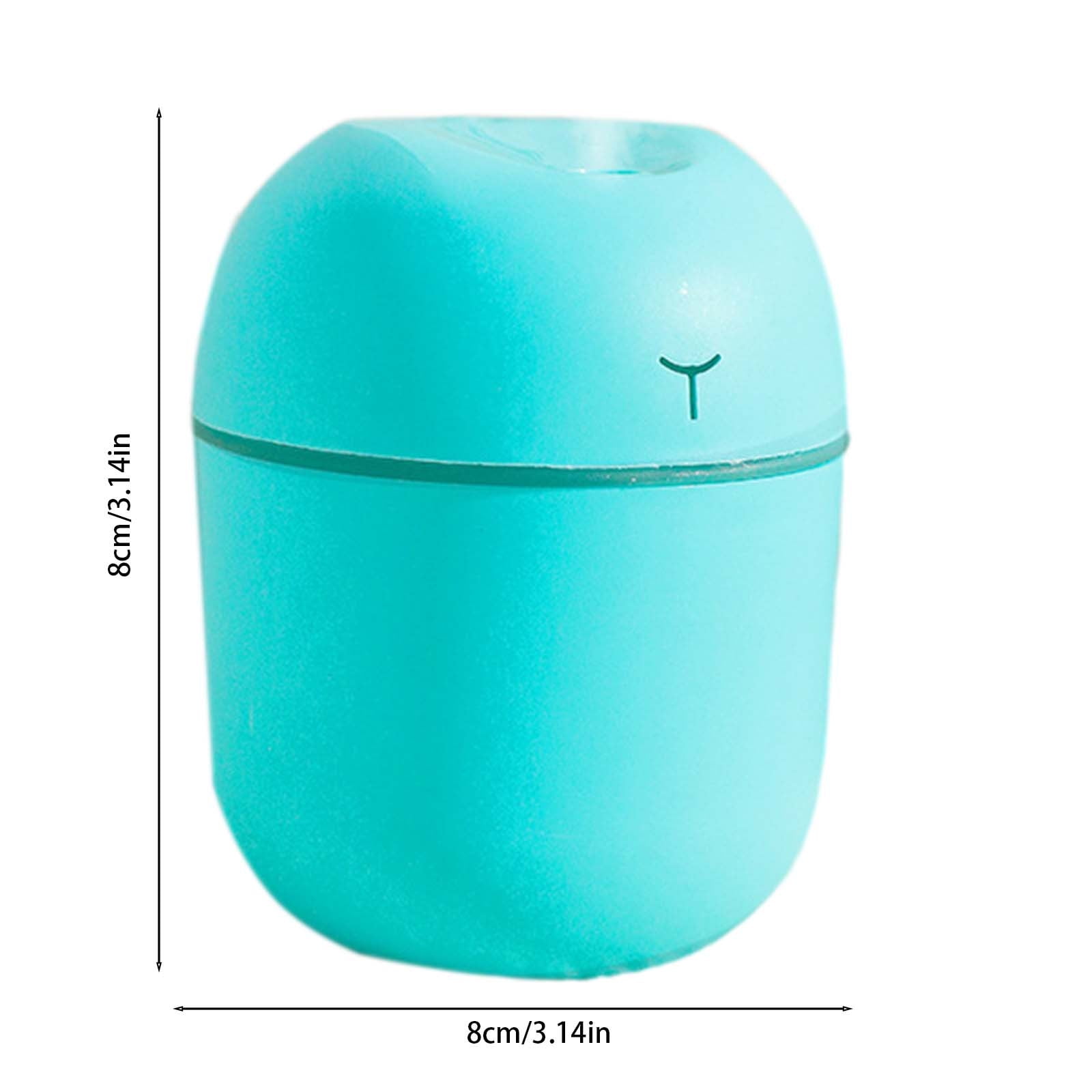 100Fens Portable Mini Cool Mist Humidifier, Quiet USB Desktop Air Moisturizer for Bedroom and Office (Green, 7.44 fl oz) kjp94