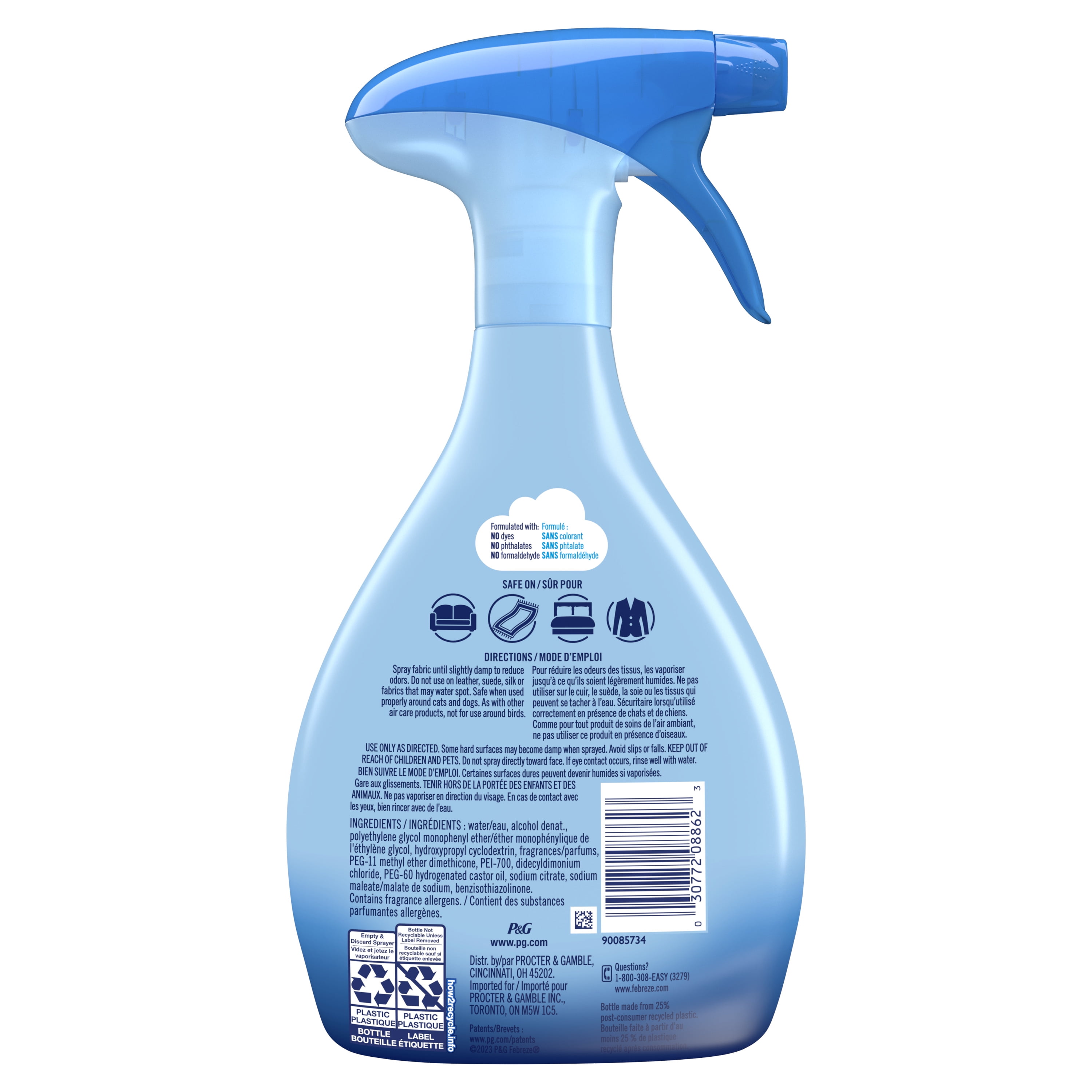 Febreze Fabric Refresher Xtra Strength Odor Eliminator Spray (Original Scent, 23.6 fl oz) ke89l