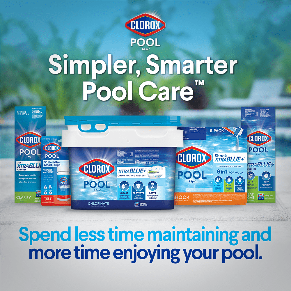 Clorox Pool&Spa Shock XtraBlue+ Granules Swimming Pool Sanitizer (1 lb) ujpb6