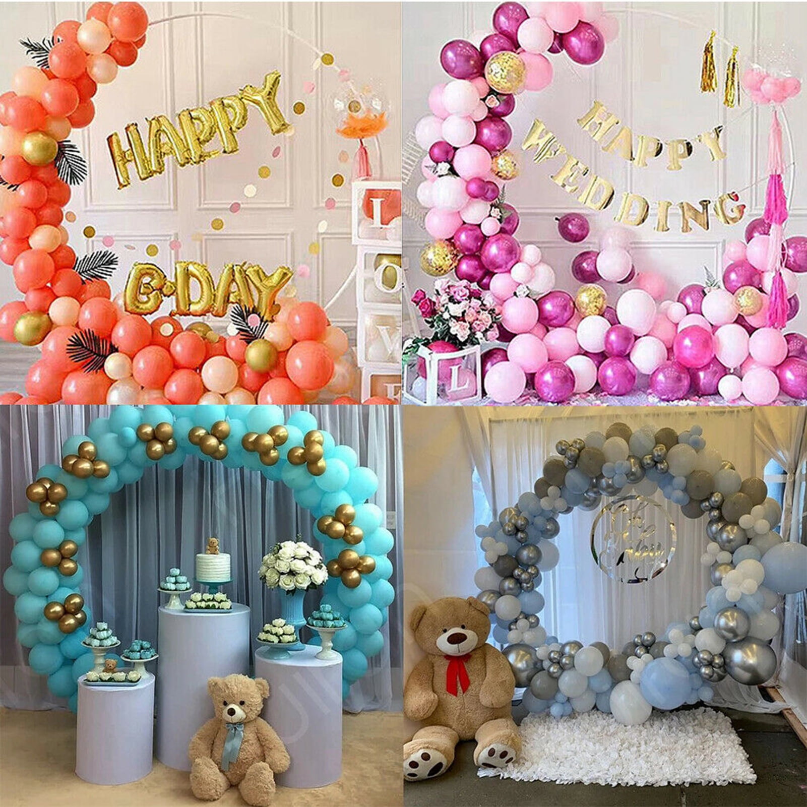 Walbest Balloon Arch Stand Kit for Party Decoration (Round, 59 in) 022rq