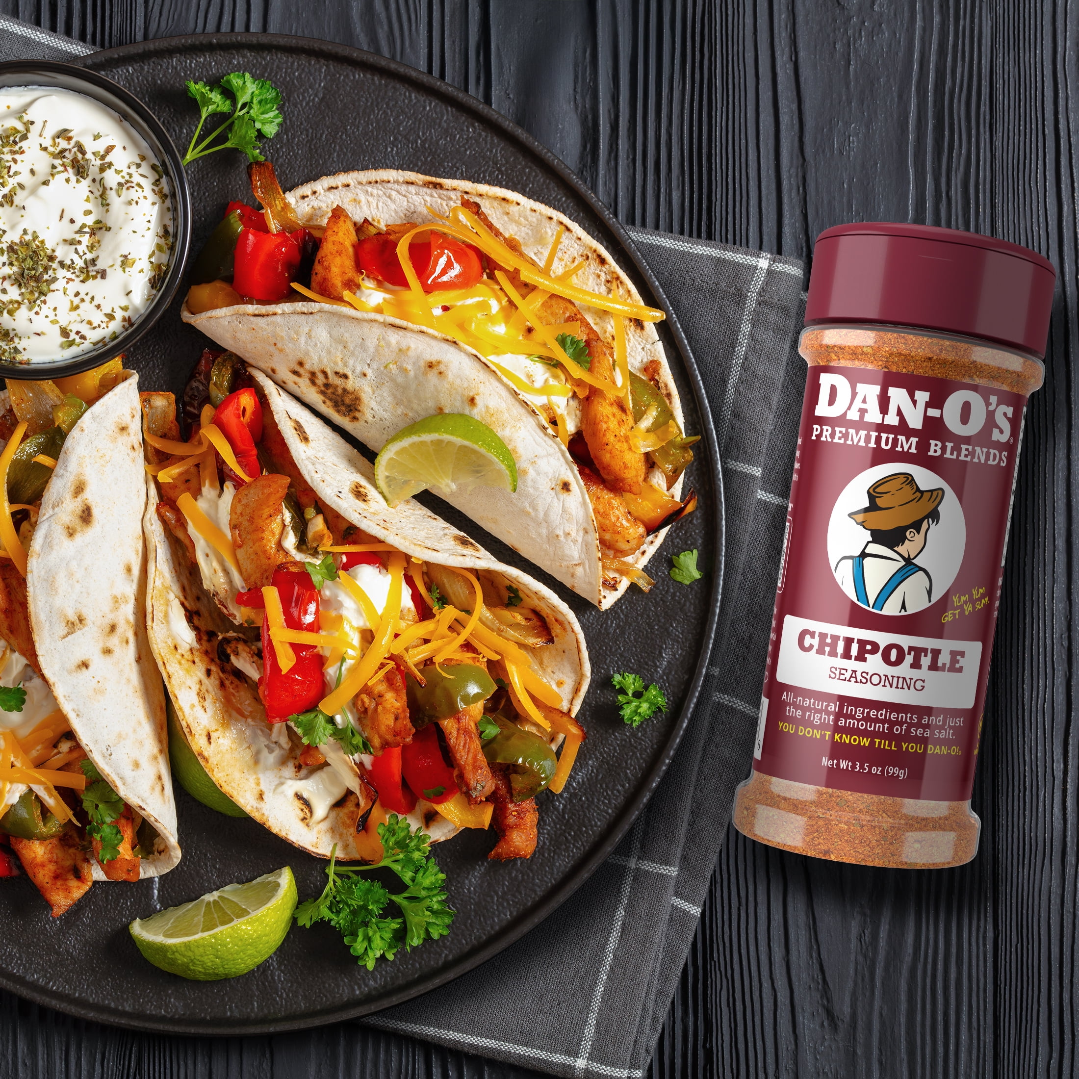 Dan-O's Seasoning Chipotle All-Purpose Spice Blend for Grilling and Smoking (3.5 oz) 16rv0