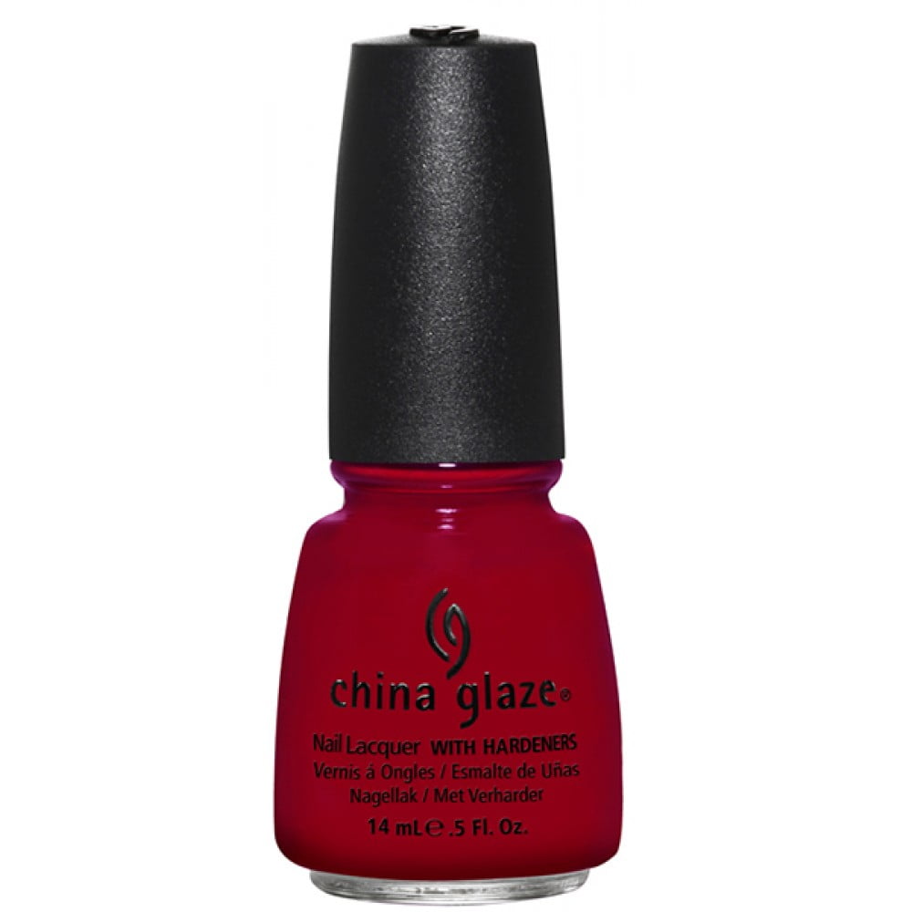 China Glaze Nail Lacquer, Long-Lasting Professional Formula (Aventure Red-y, 0.5 fl oz) mwpoh