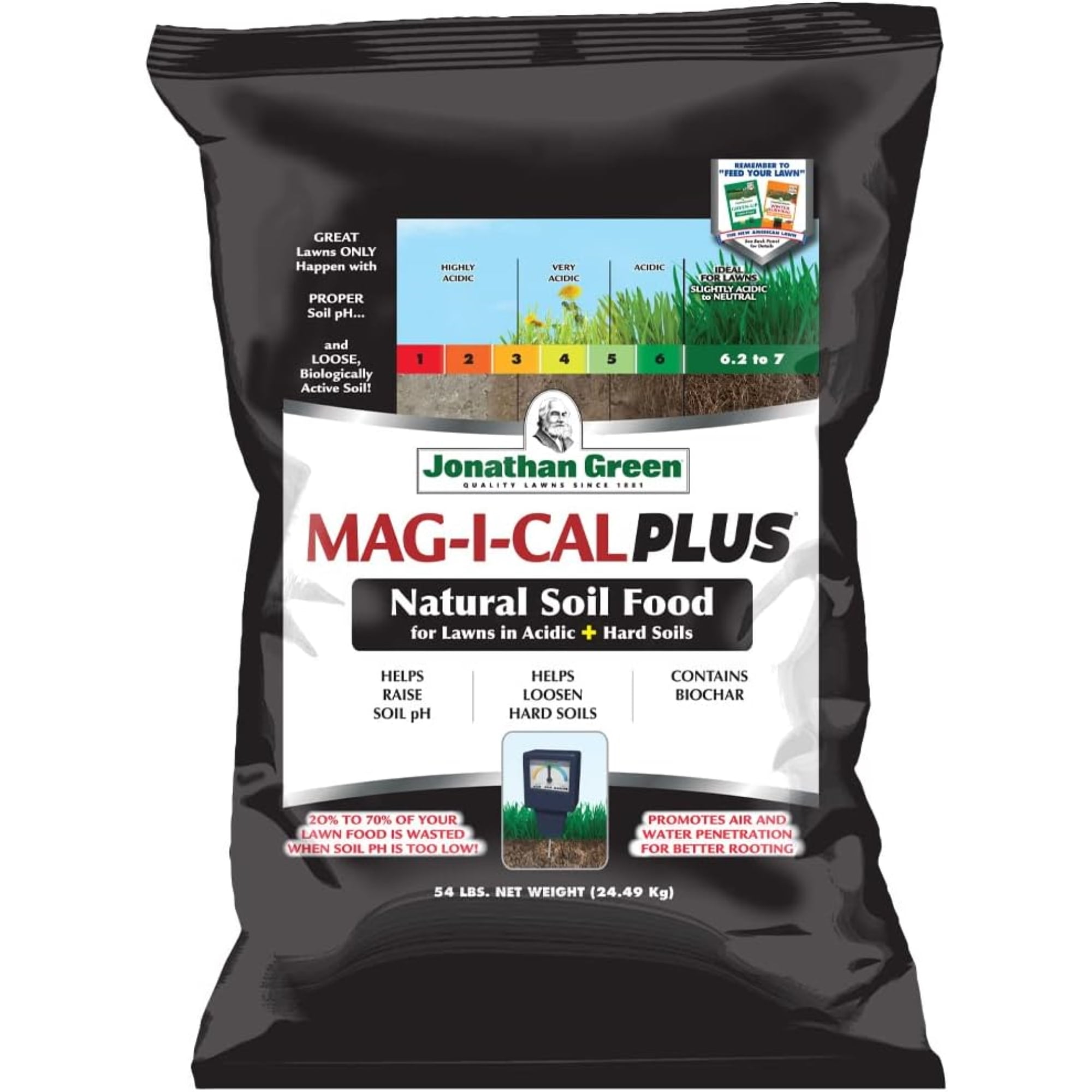 Jonathan Green Mag-I-Cal Plus Soil Food for Acidic Soil (Green, 15,000 sq ft) 17eoj