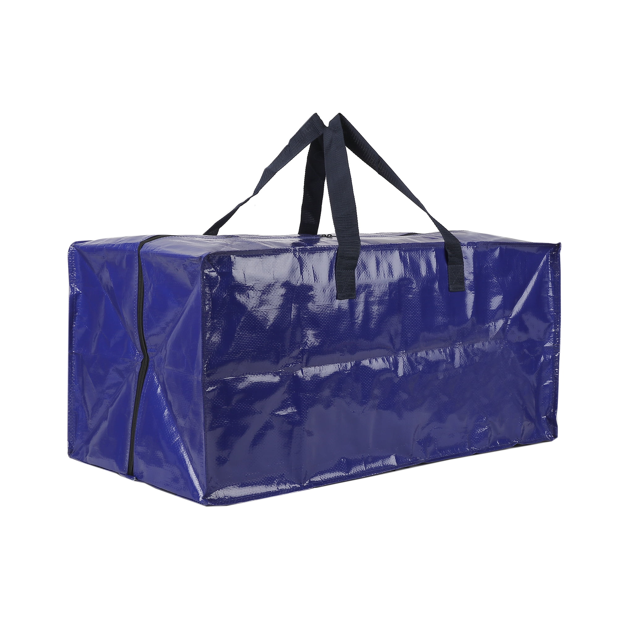 Hyper Tough Heavy Duty Moving and Packing Bags with Backpack Straps (Blue, 2-Pack, 29 in x 14 in x 13 in) 1gz9r