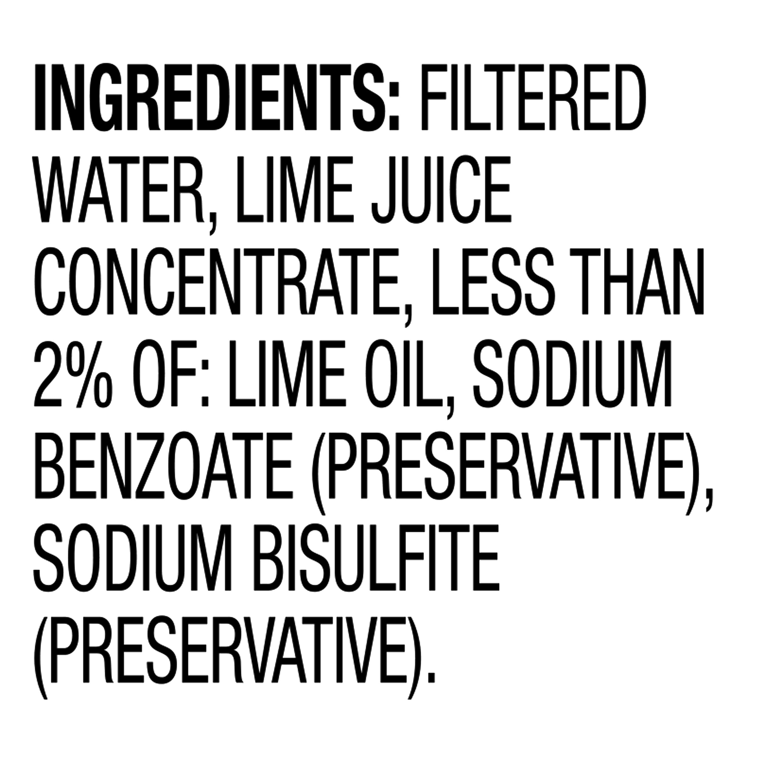 Great Value Lime Juice 100% Pure Natural Citrus Flavor (15 fl oz) yu4mr