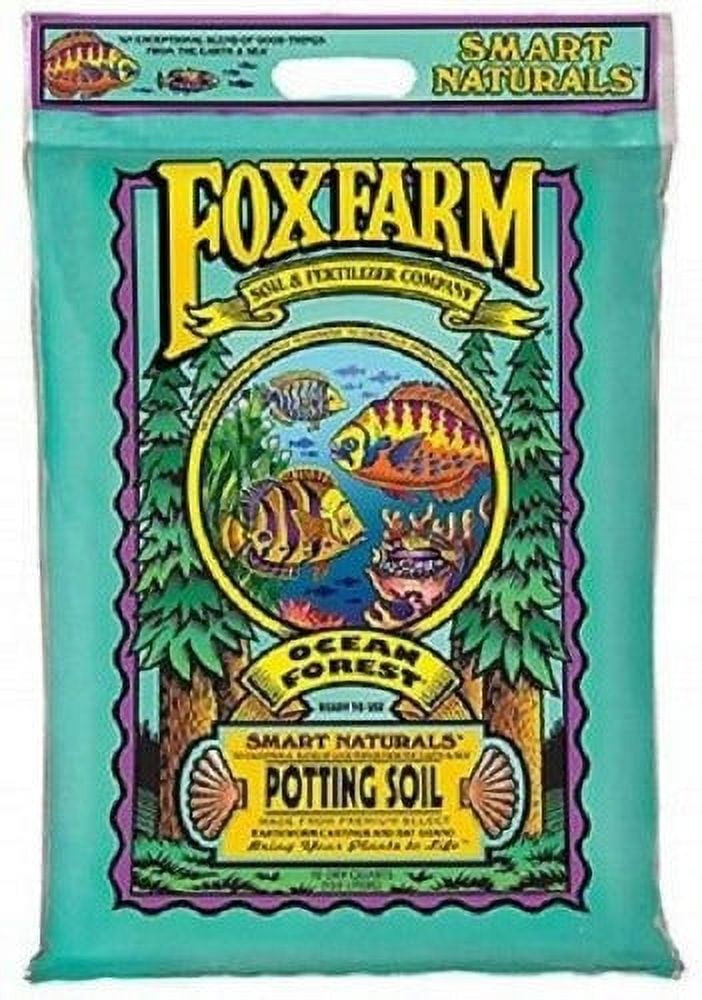 Fox Farm Ocean Forest Potting Soil Mix for Indoor and Outdoor Plants (12 Quart) miqvv