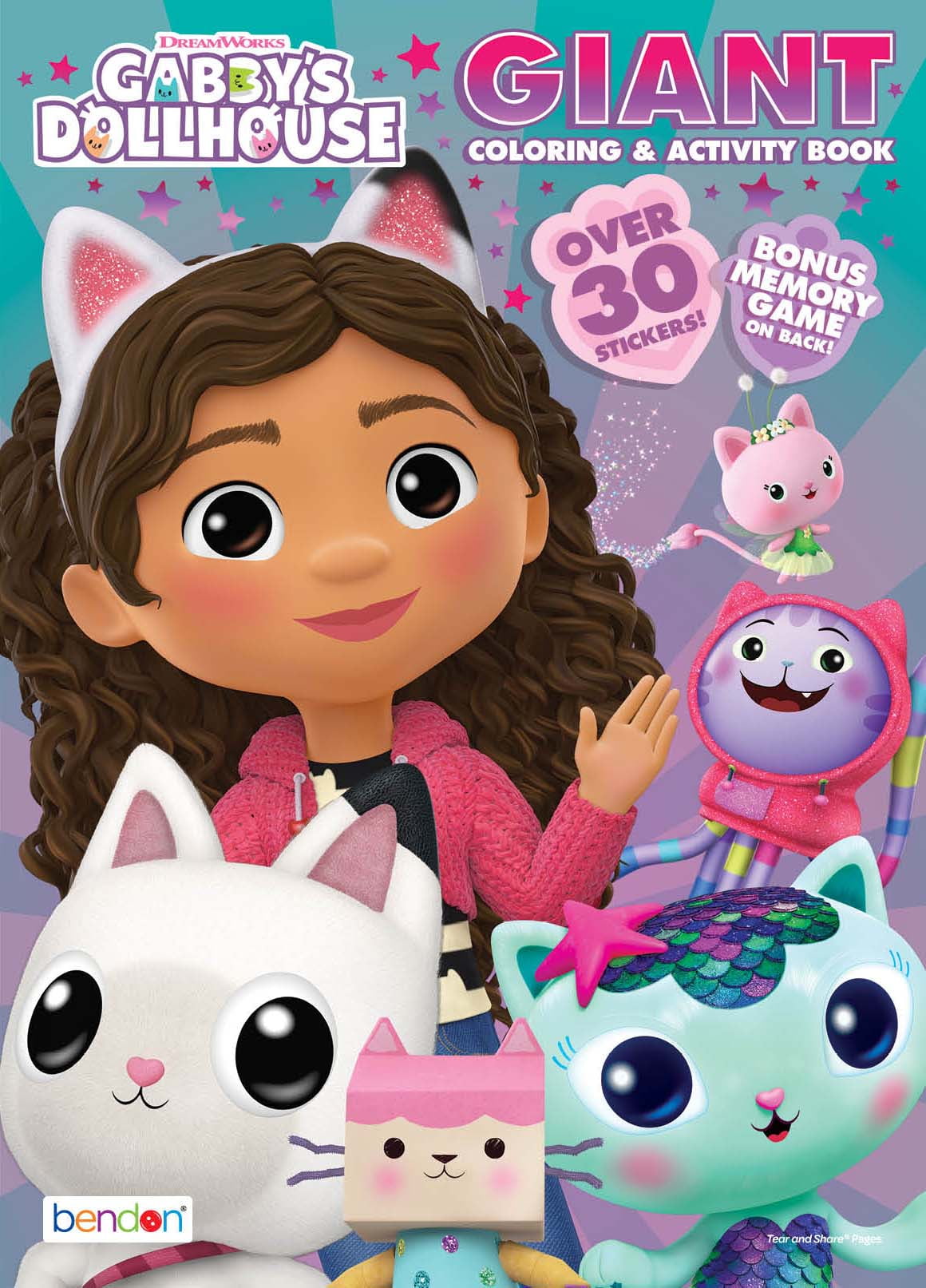 DreamWorks Gabby's Dollhouse Coloring and Activity Book (192 Pages) n2yma