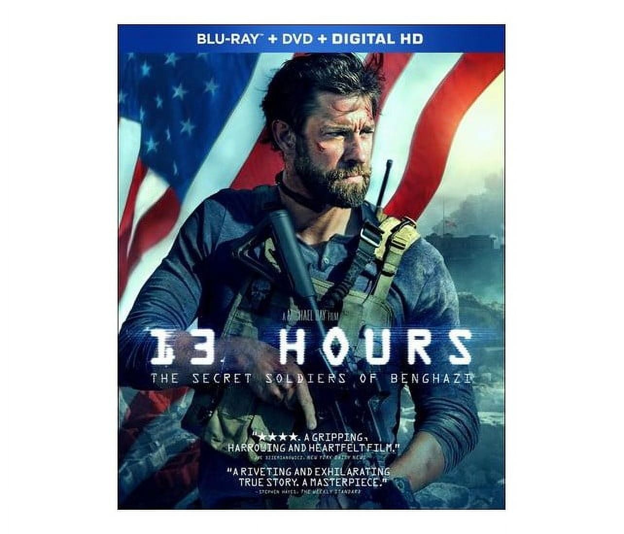 Paramount Home Video 13 Hours: The Secret Soldiers of Benghazi (Blu-ray + DVD, 2-Disc Set) l3df3