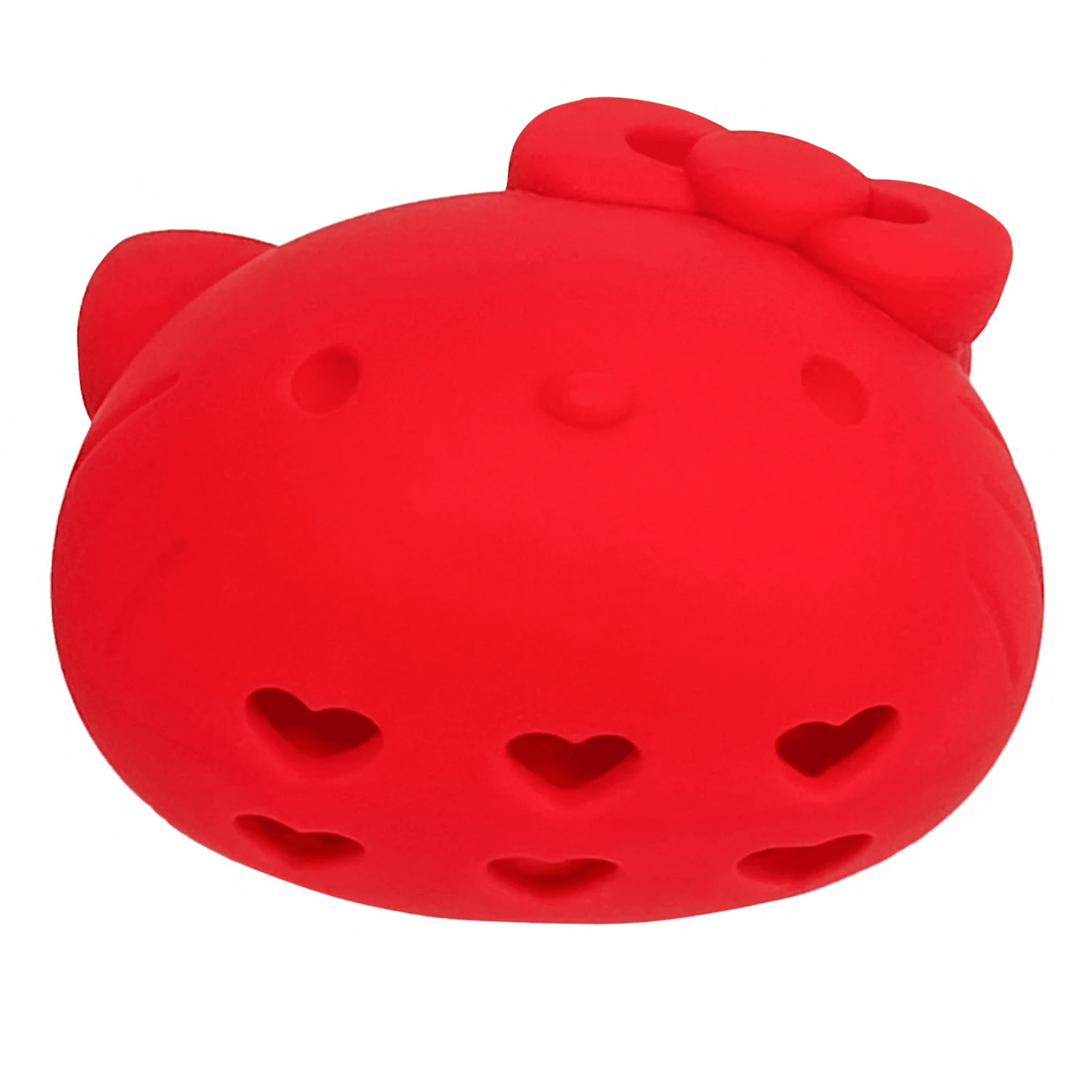 Impressions Vanity Hello Kitty Silicone Makeup Sponge Case and Blending Sponge Set (Red, 1 Piece) 52948