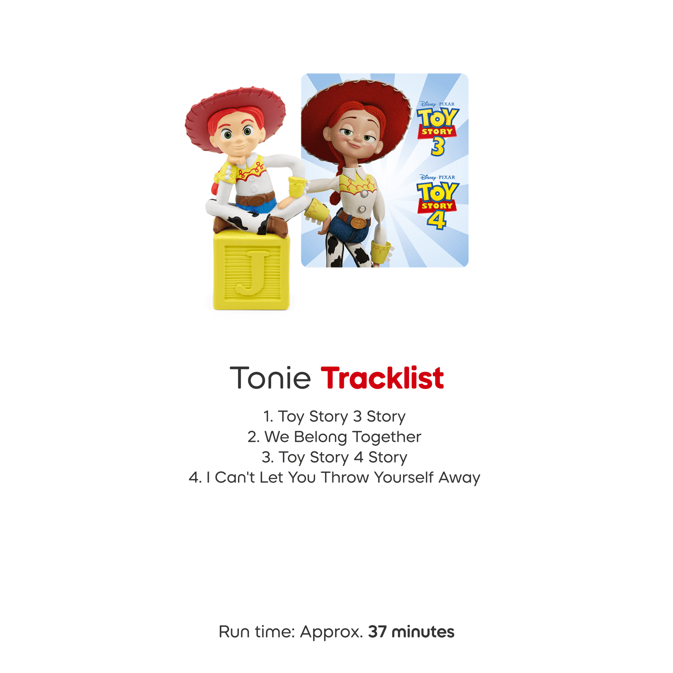 tonies Disney Pixar Toy Story Audio Play Figurine 2-Pack (Buzz Lightyear & Jessie, 2-Pack) sohpt