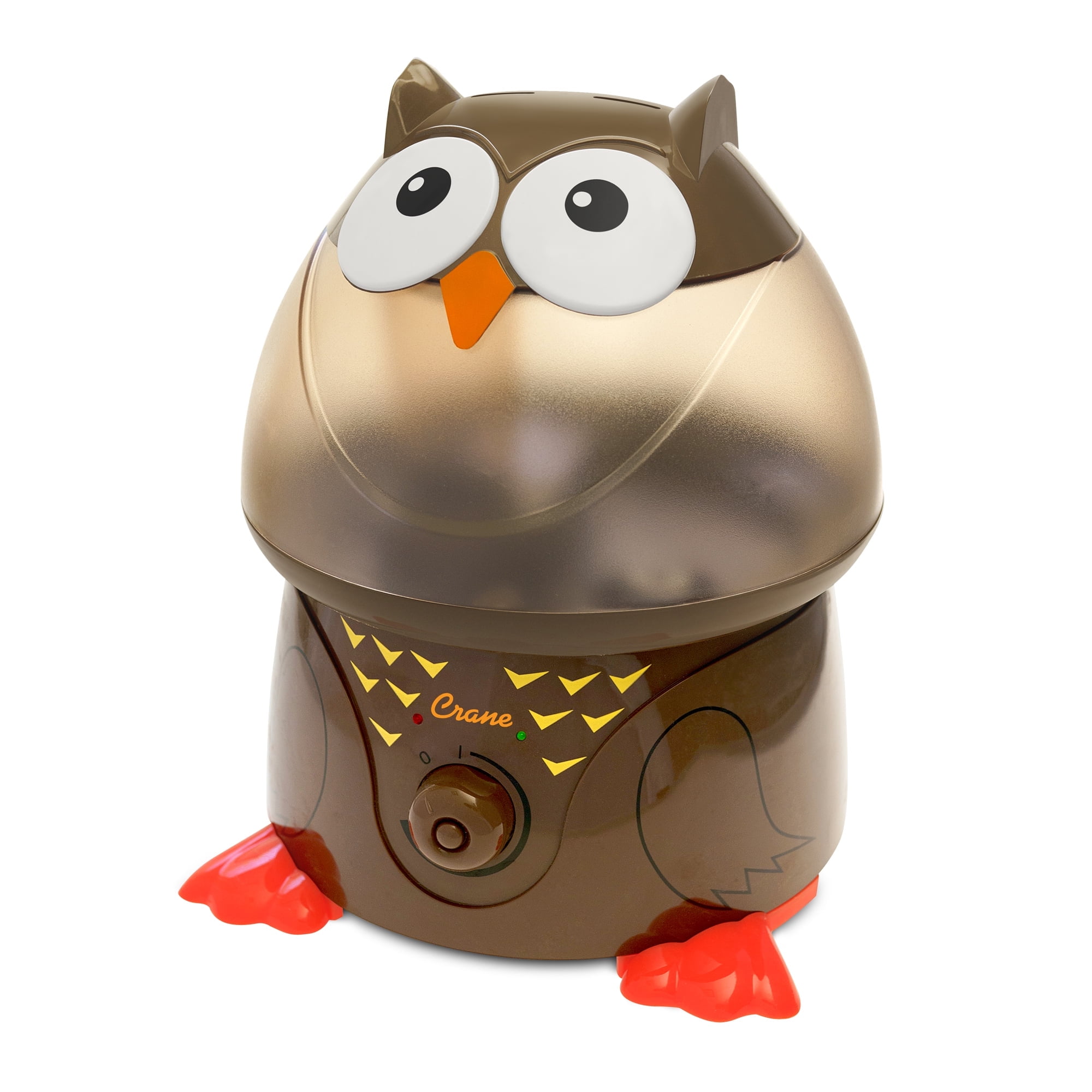 Crane Adorables Ultrasonic Cool Mist Humidifier for Nursery and Bedroom (Brown, 1 Gallon) zxv39
