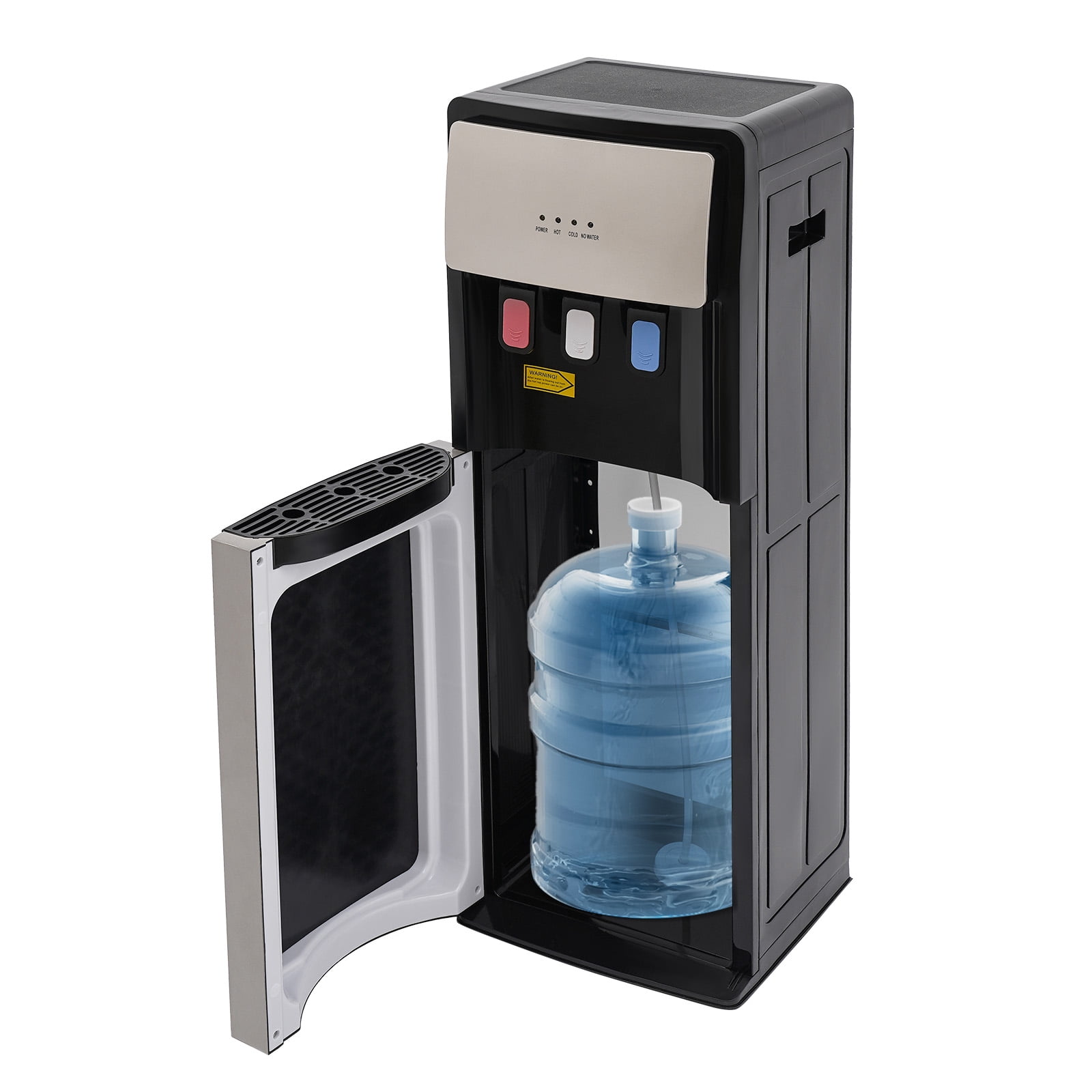 Generic Standing Water Dispenser, Bottom Loading Hot and Cold Water Cooler with 3 Temperature Settings (Silver, 1 Unit) 1gxdu - Image 4