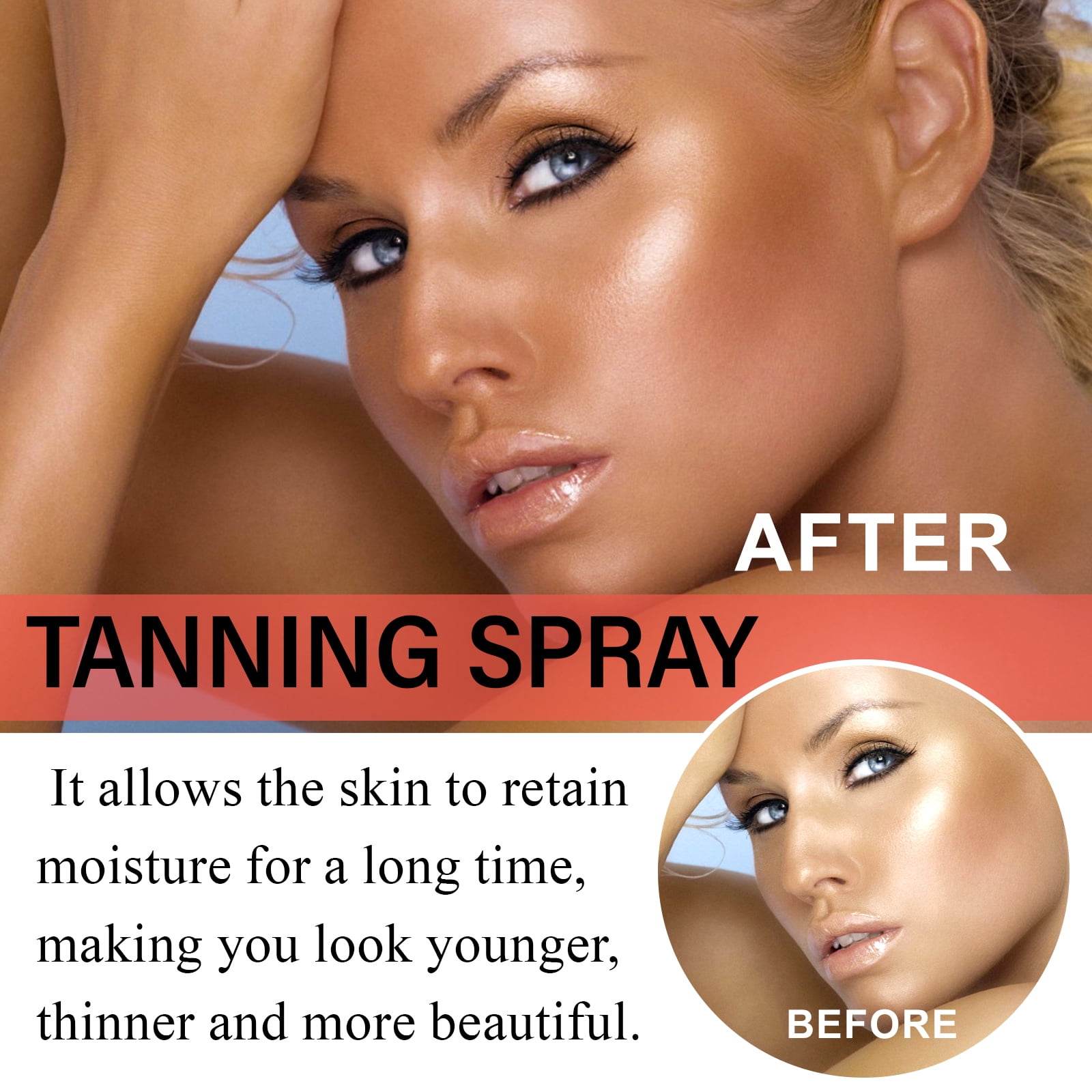 Alvantor Sunless Tanning Mousse, Professional Bronzing Self Tanner for Natural Glow (Wheat Classic, 2 fl oz) 22u34