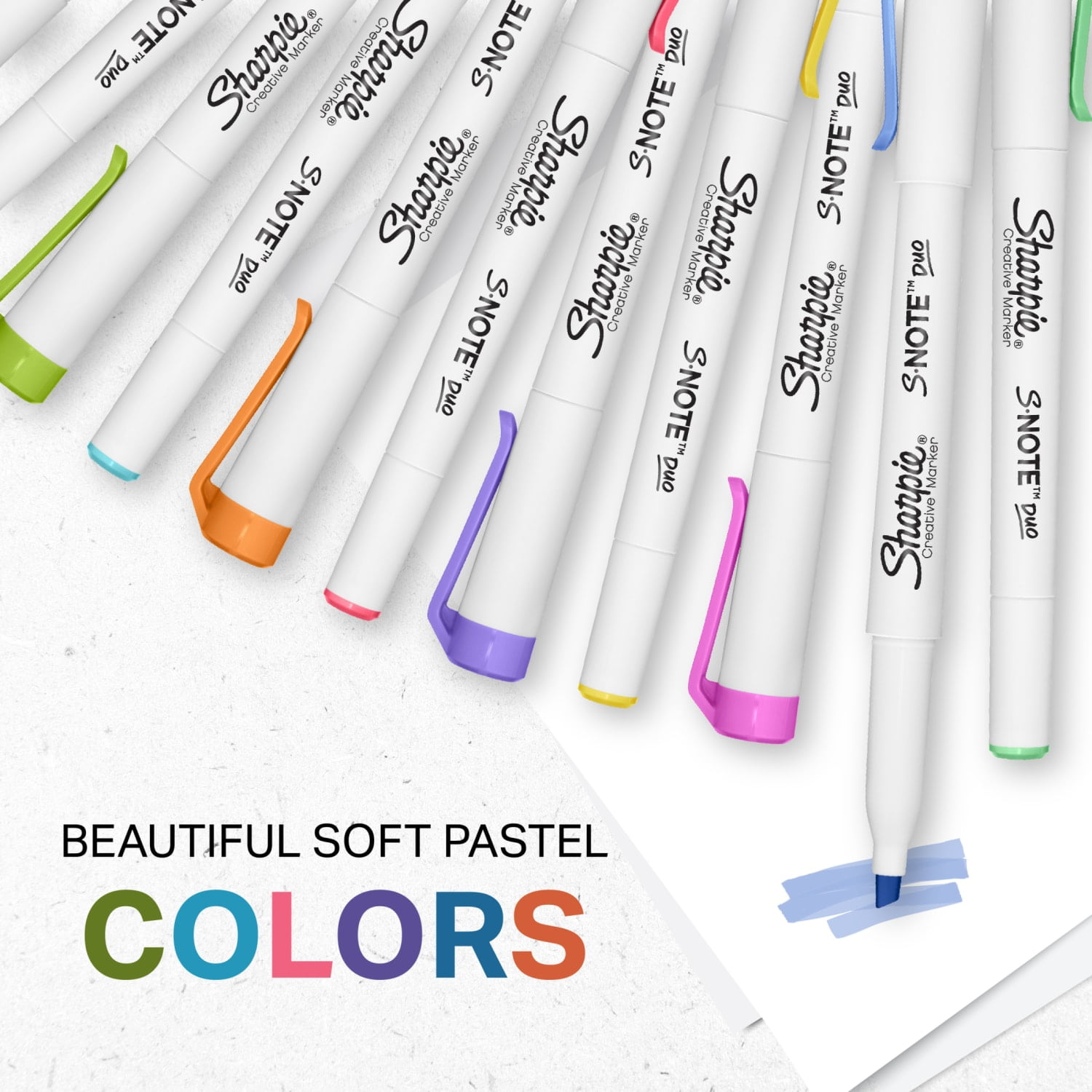Sharpie S-Note Duo Dual-Ended Creative Markers, Versatile Highlighter and Art Marker Set (Assorted Colors, 8 Count) 9h82h - Image 4