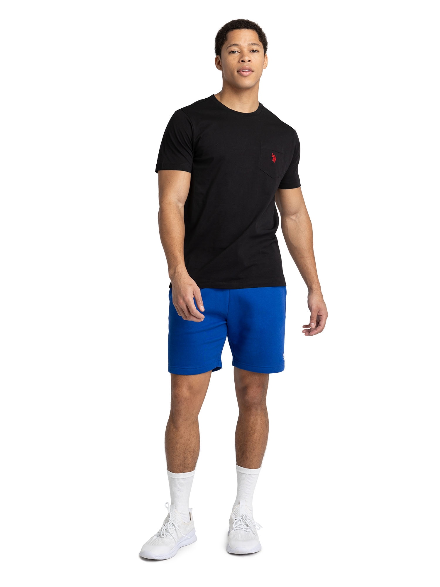 U.S. Polo Assn. Men's Short Sleeve Crew Neck Pocket T-Shirt (Black, S) ccxav