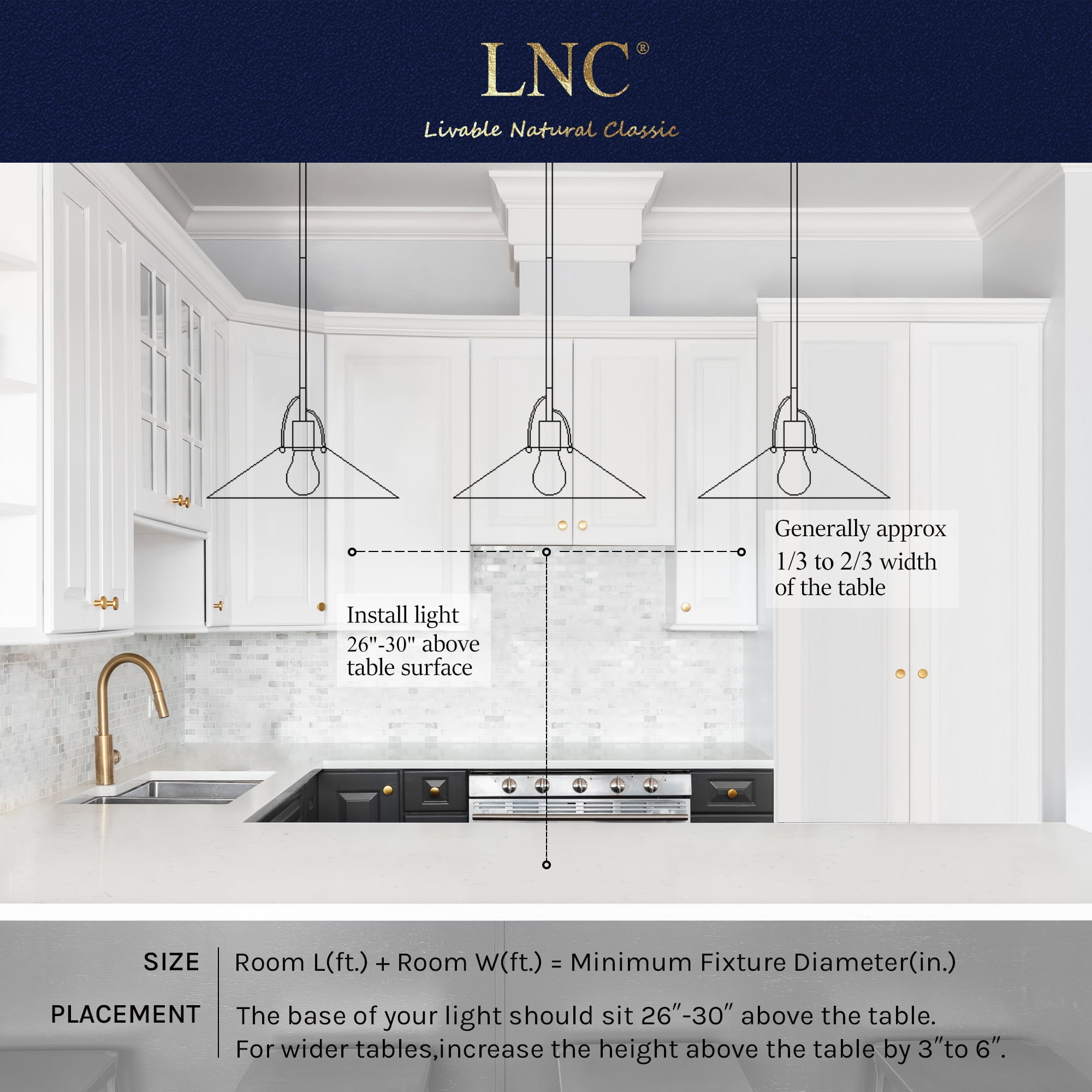 LNC Art-Glass Cylinder Mini Pendant Light, Adjustable Modern Hanging Fixture for Kitchen Island (Gold, 4.3 in) qb273