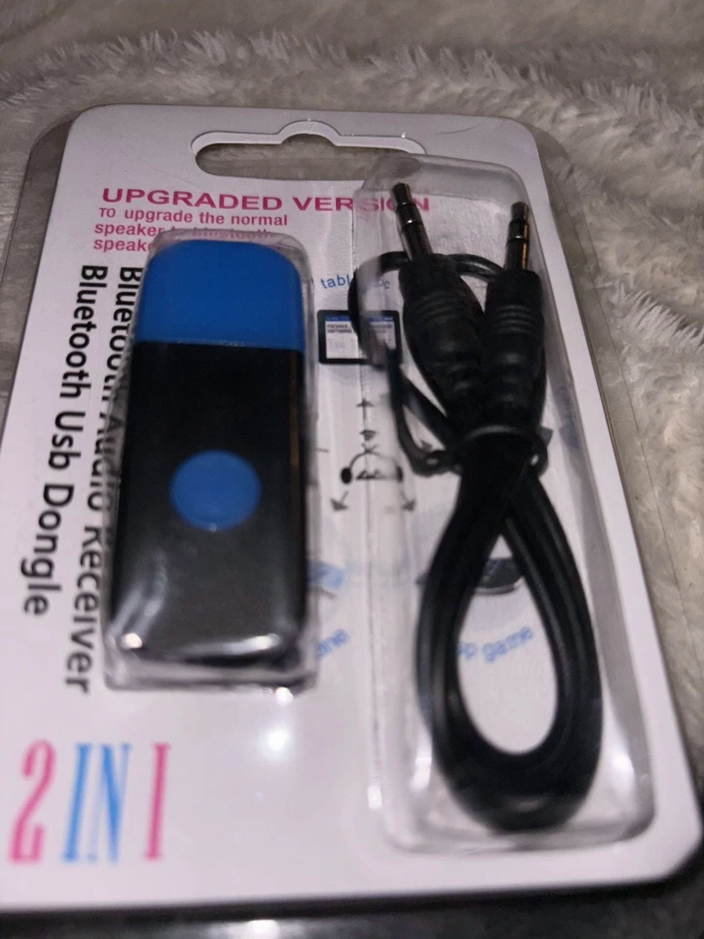 Rhea Bluetooth Car Adapter with Noise Cancellation Microphone (Plug-and-Play, Universal) yo6ms