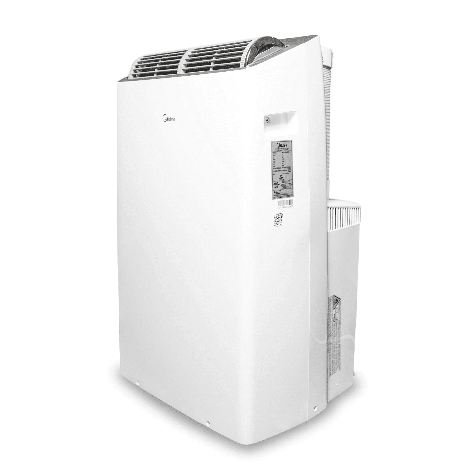 Midea Duo 12,000 BTU Portable Air Conditioner, Smart Inverter Cooling, Wi-Fi Enabled (White) hjidh