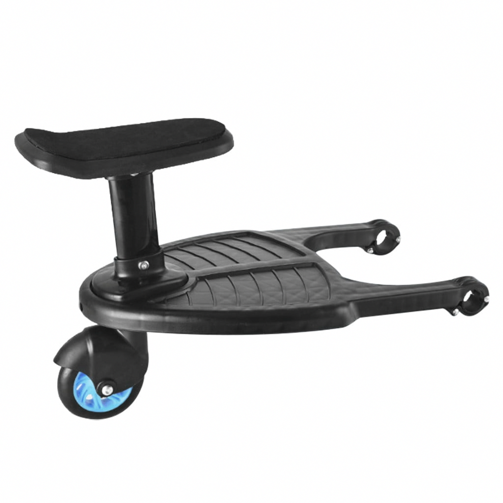 Kayannuo Universal Stroller Buggy Board with Wheels (Blue, 55 lb) hd0yo - Image 2