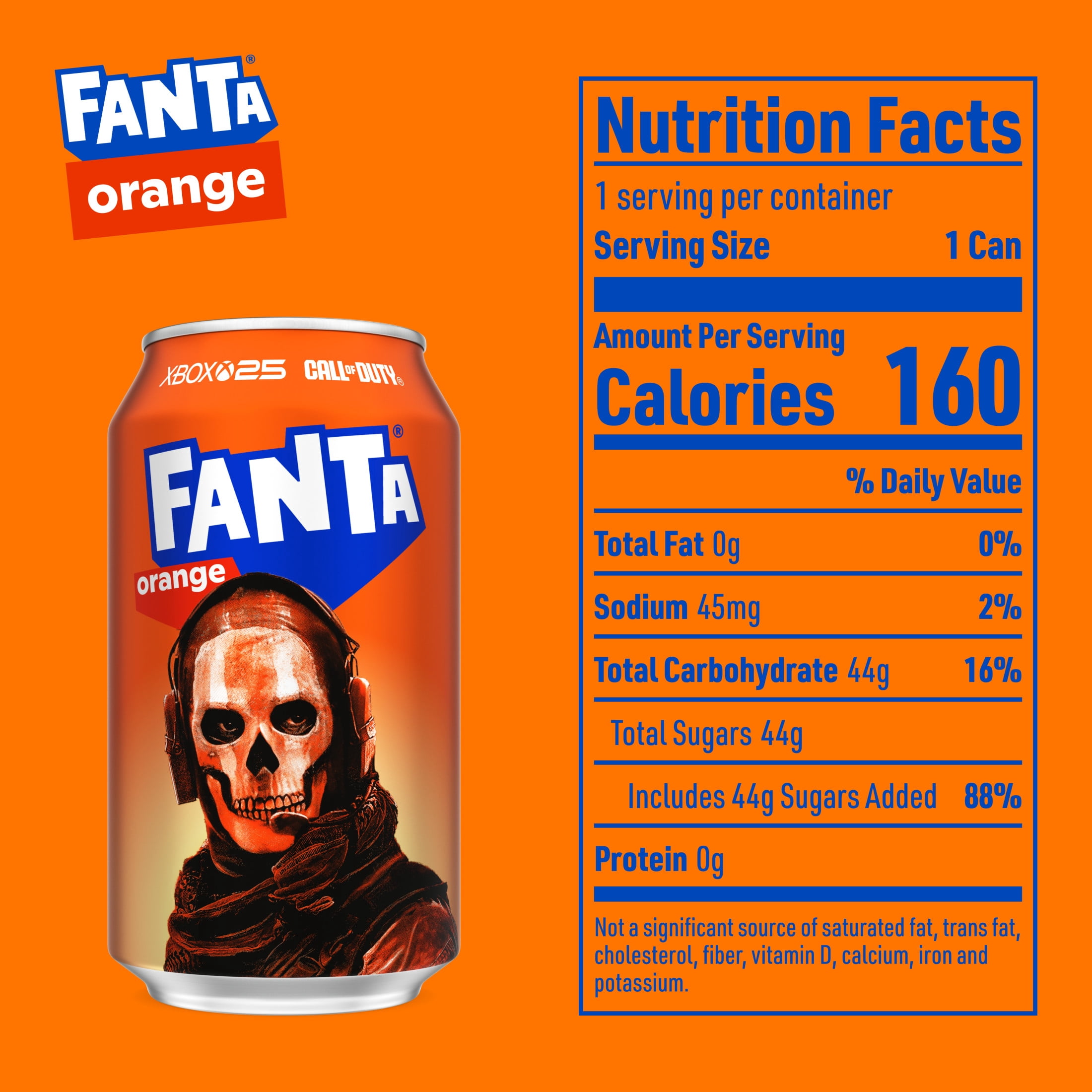 Fanta Orange Soda Pop, Refreshing Fruit Flavored Soft Drink (Orange, 12 fl oz, 12 Pack) 7wowa