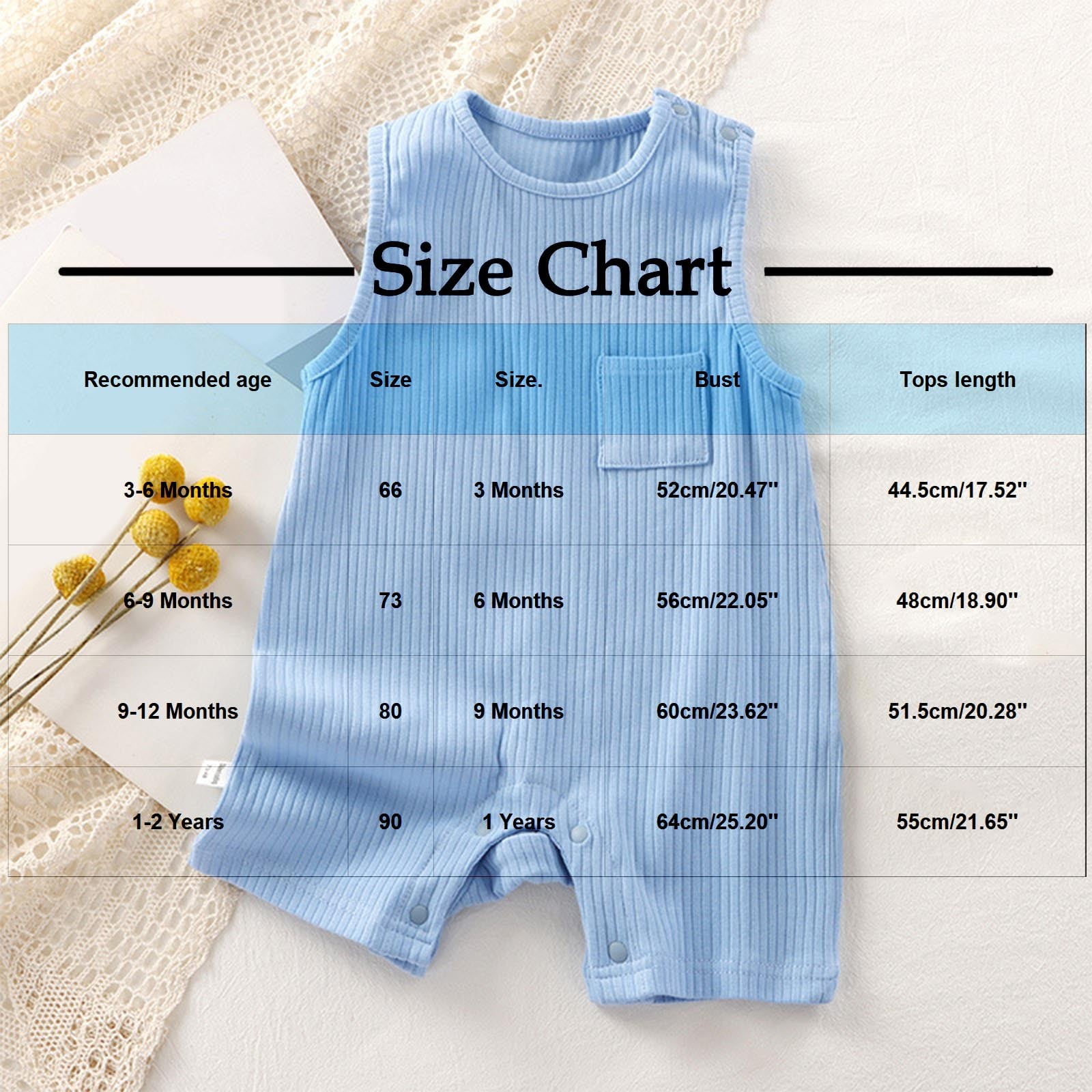 Agkizg Baby Boys Sleeveless Romper Solid Color Breathable Cotton Jumpsuit (Green, 0-6 Months) e8sr5