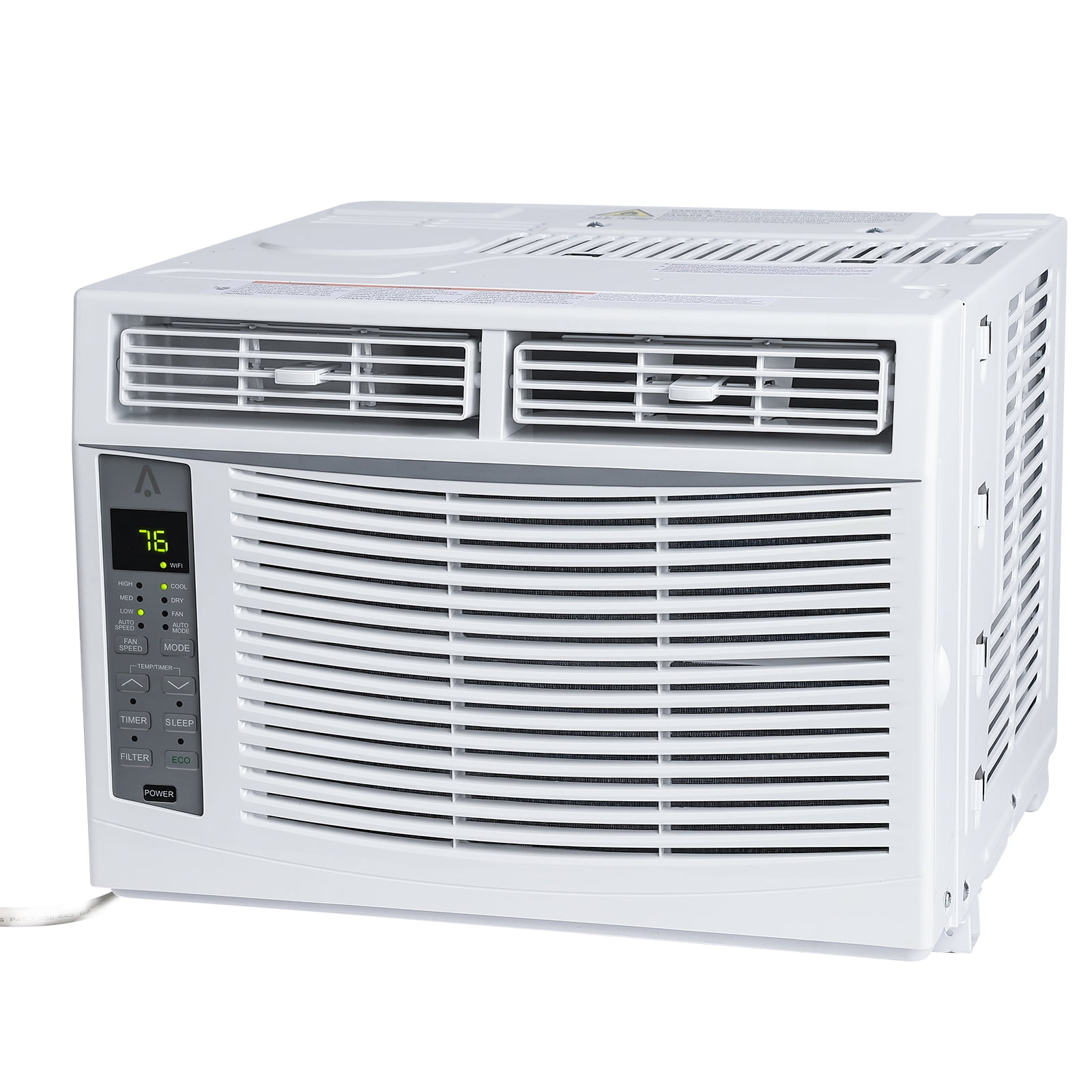 MERXENG Smart WiFi Window Air Conditioner (6000 BTU, Cools Up to 350 sq ft, White) raf6u