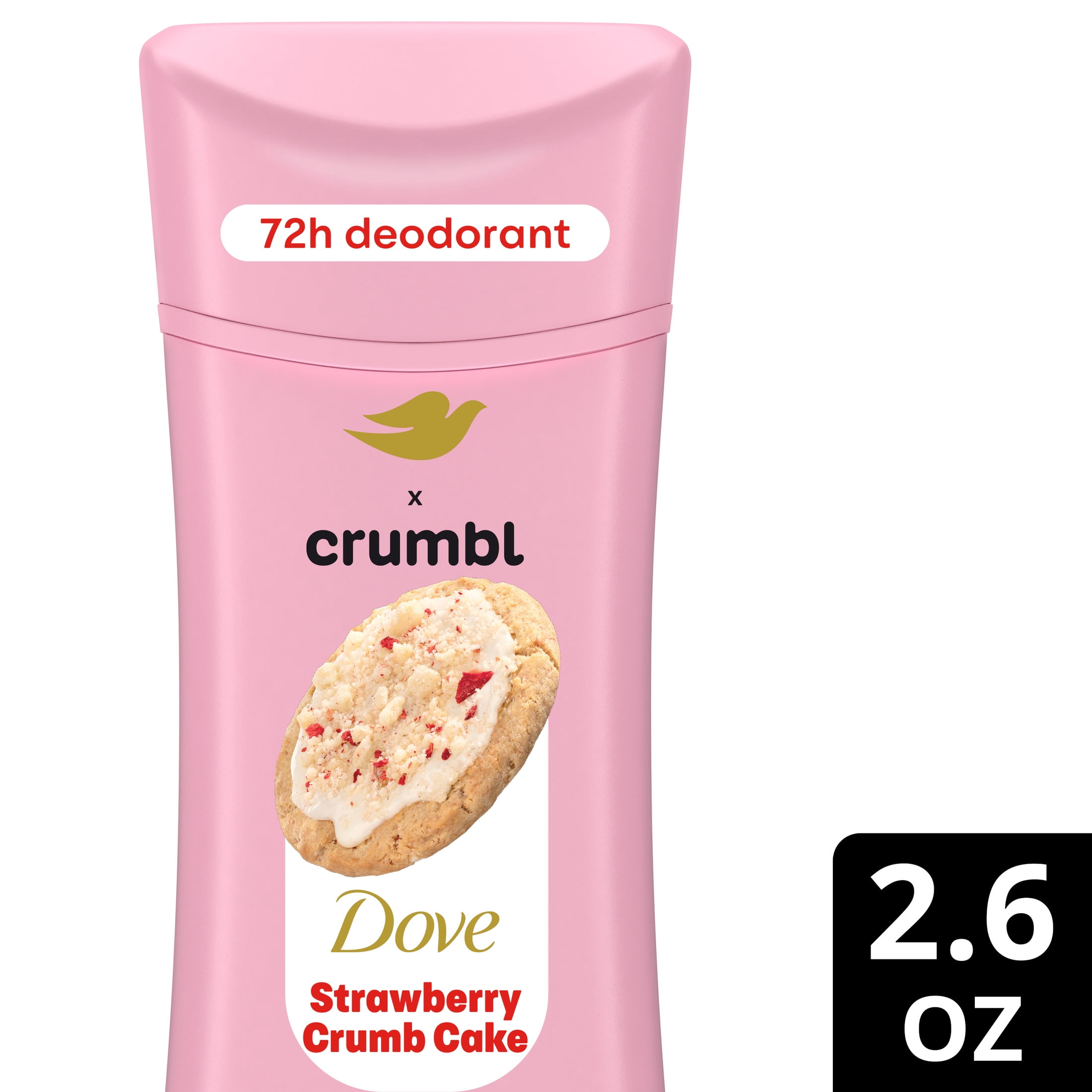Dove Deodorant Spray Crumbl Strawberry Shortcake Scent (2.6 oz) 8rd43