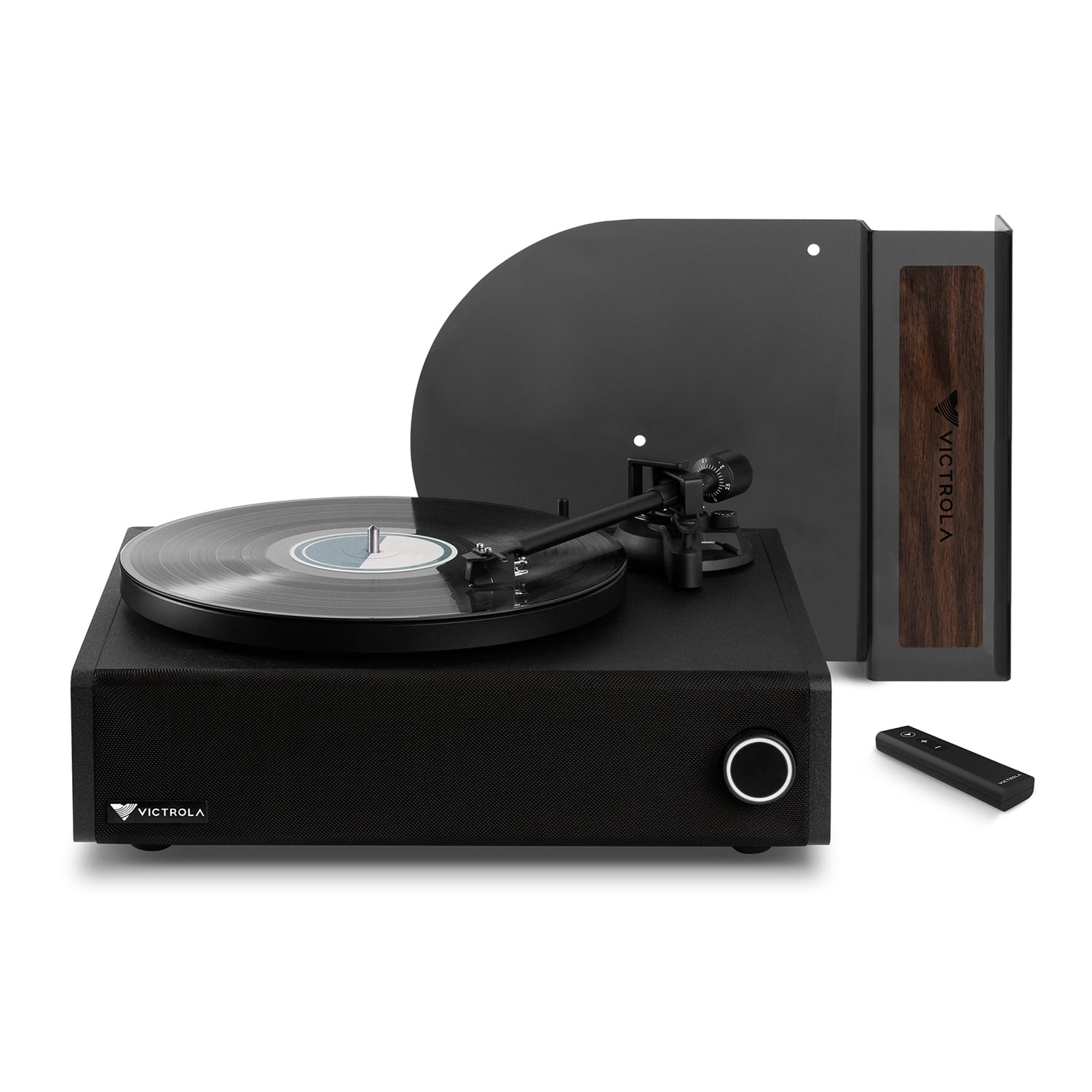 Victrola V1 Premium Stereo Turntable System with Built-in Speakers (Espresso) stusn