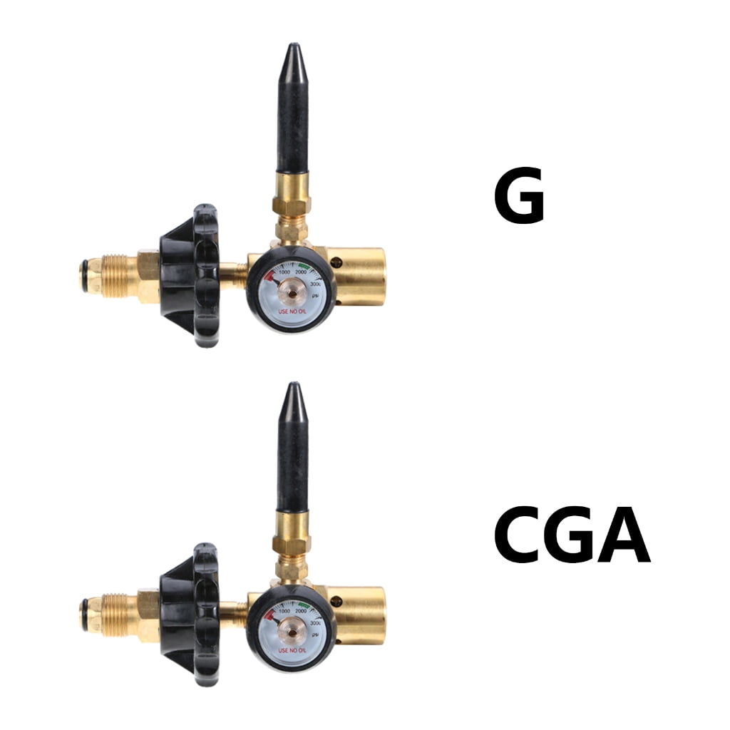 ATALRPOU Helium Balloon Inflator Regulator with Pressure Gauge (0-3000 PSI) sdzvs