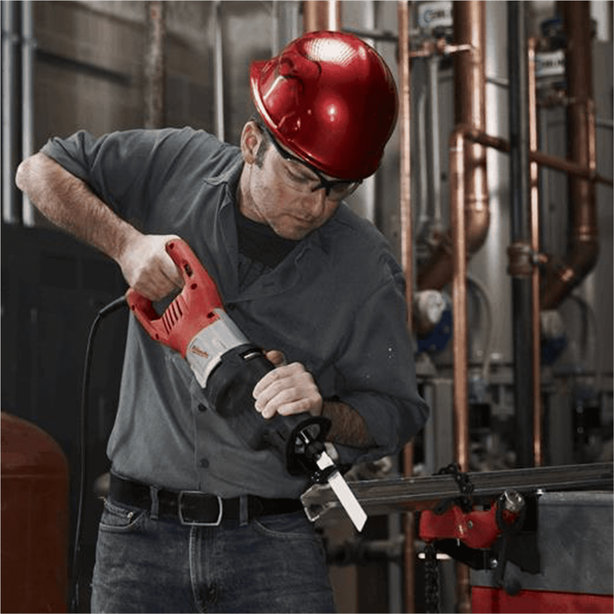 Milwaukee Super Sawzall Reciprocating Saw with 15 Amp Motor and Variable Speed (1.25 in Stroke Length) 59cmy