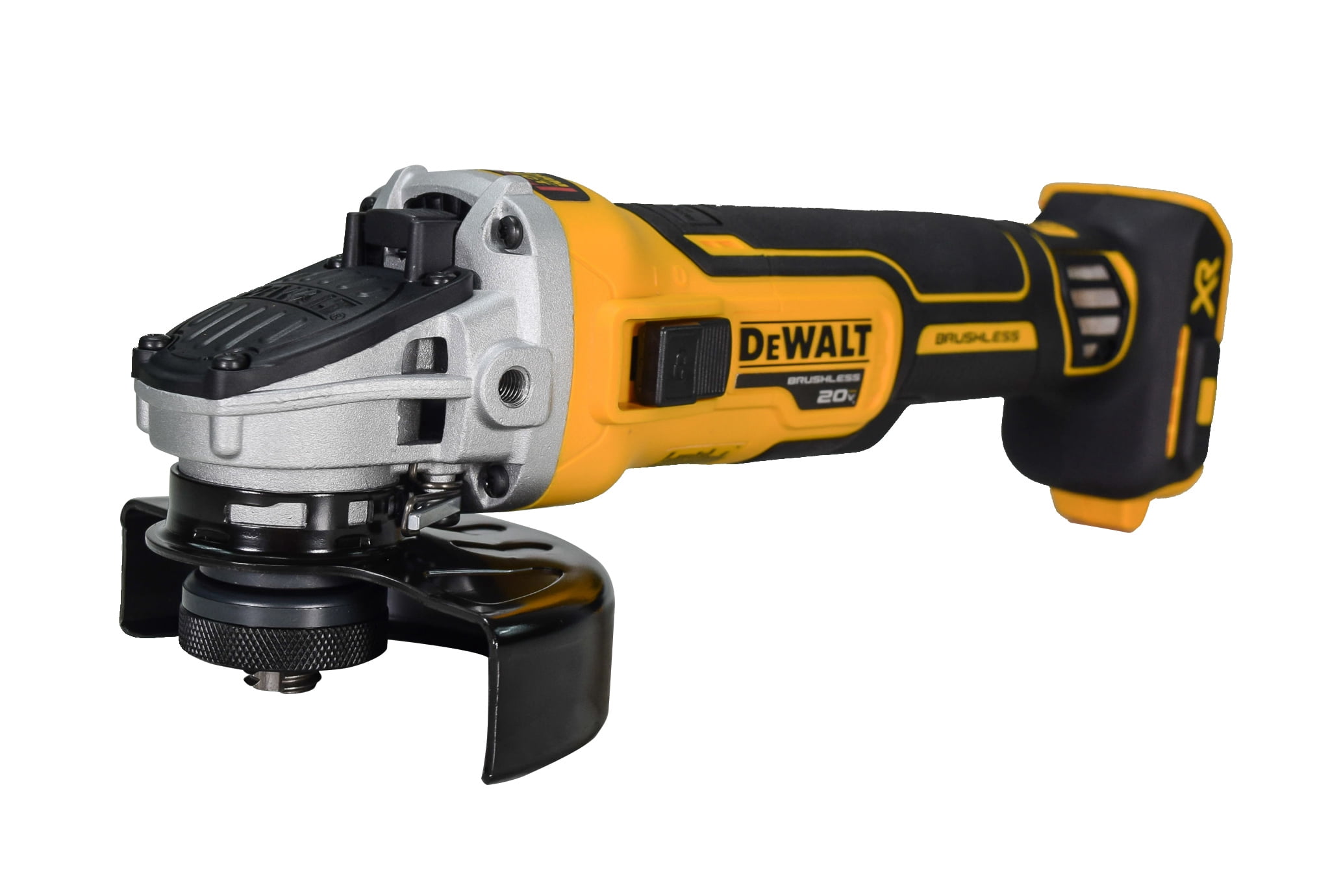 DEWALT 20V MAX XR 4.5 in Cordless Small Angle Grinder with Slide Switch (Bare Tool) 015bl - Image 3