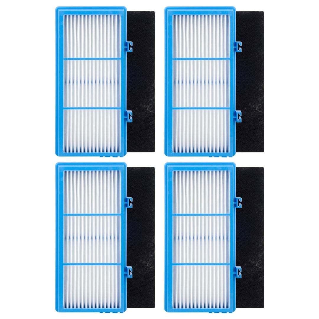 Holmes HEPA Air Purifier Filter Replacement Set with Carbon Booster Sheets (4 Pack) kdgfw