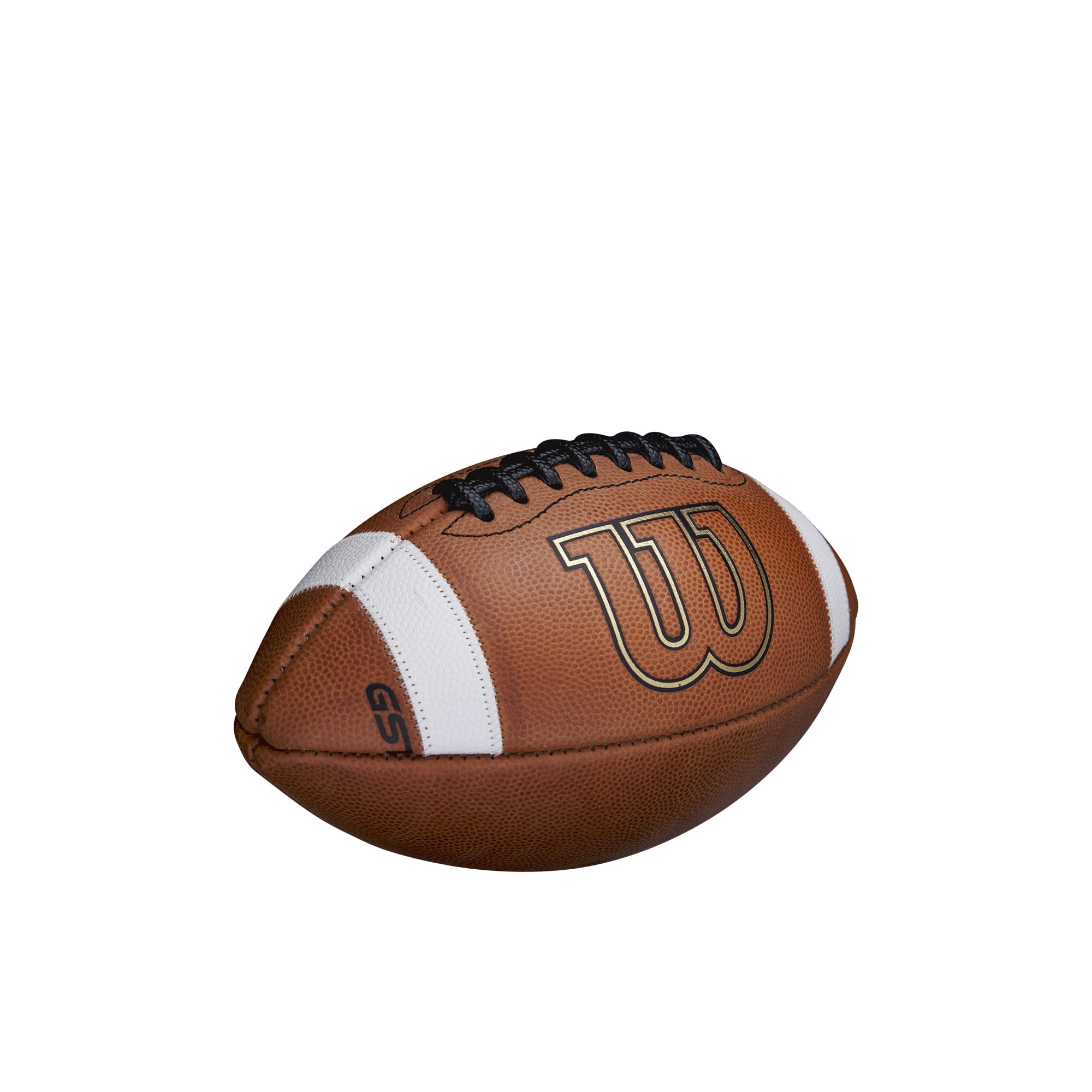Wilson GST 1003 Official Size Leather Game Football (Brown, Official Size) xz3z0