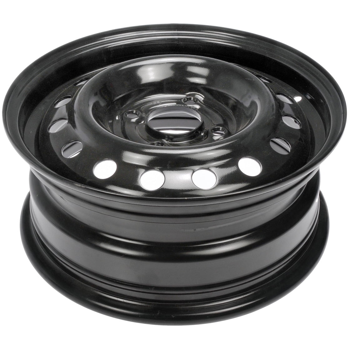 Dorman 939-126 Steel Wheel Rim Replacement for Nissan Cube (Black, 15 x 6 in, 4-Lug) ockpm